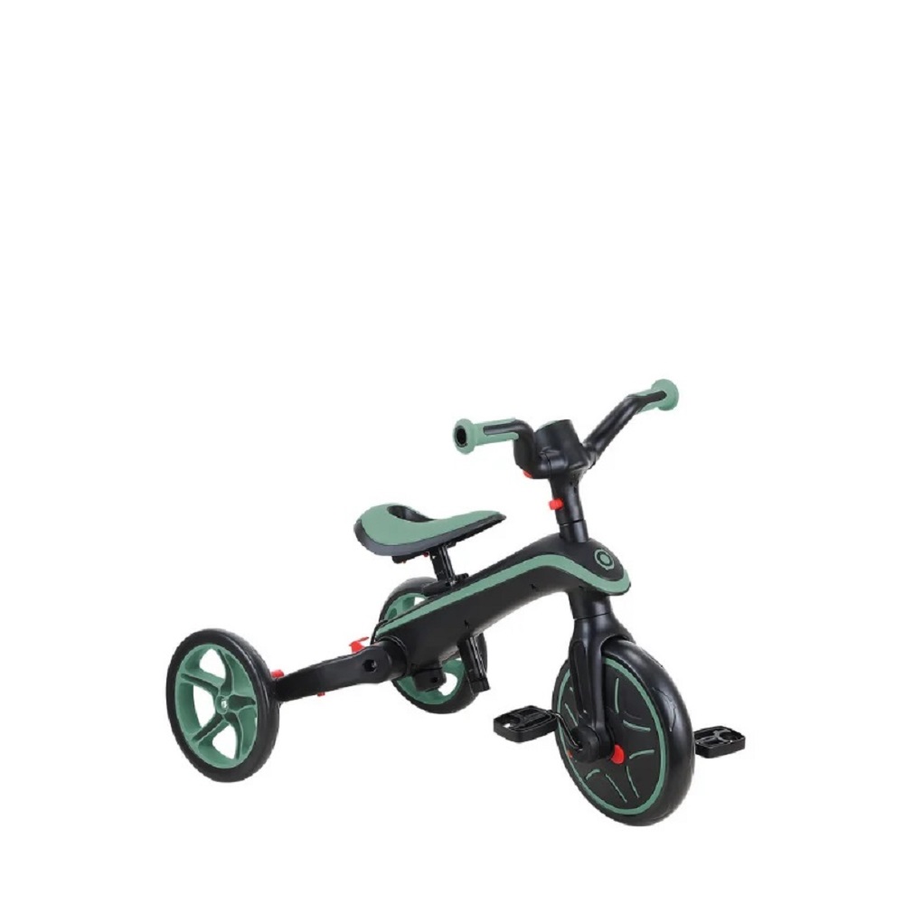 Globber Explorer 4in1Katlanabilir Trike Bisiklet  Zeytin Yeşili