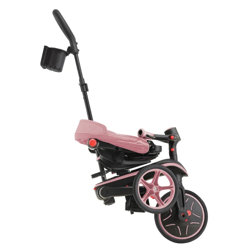 Globber Explorer 4in1Katlanabilir Trike Bisiklet Pastel Pembe