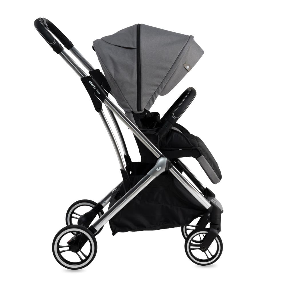 Kraft Slide i-Size Travel Sistem Bebek Arabası Gri