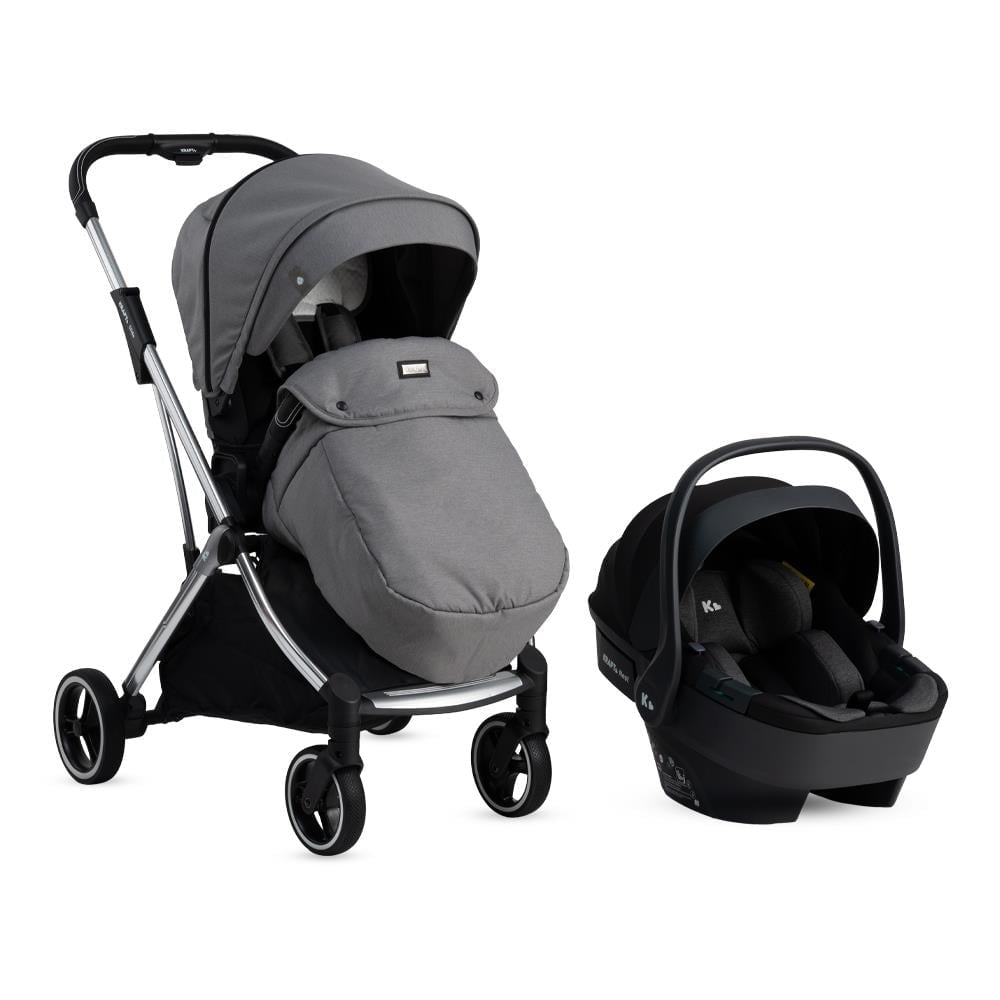 Kraft Slide i-Size Travel Sistem Bebek Arabası Gri
