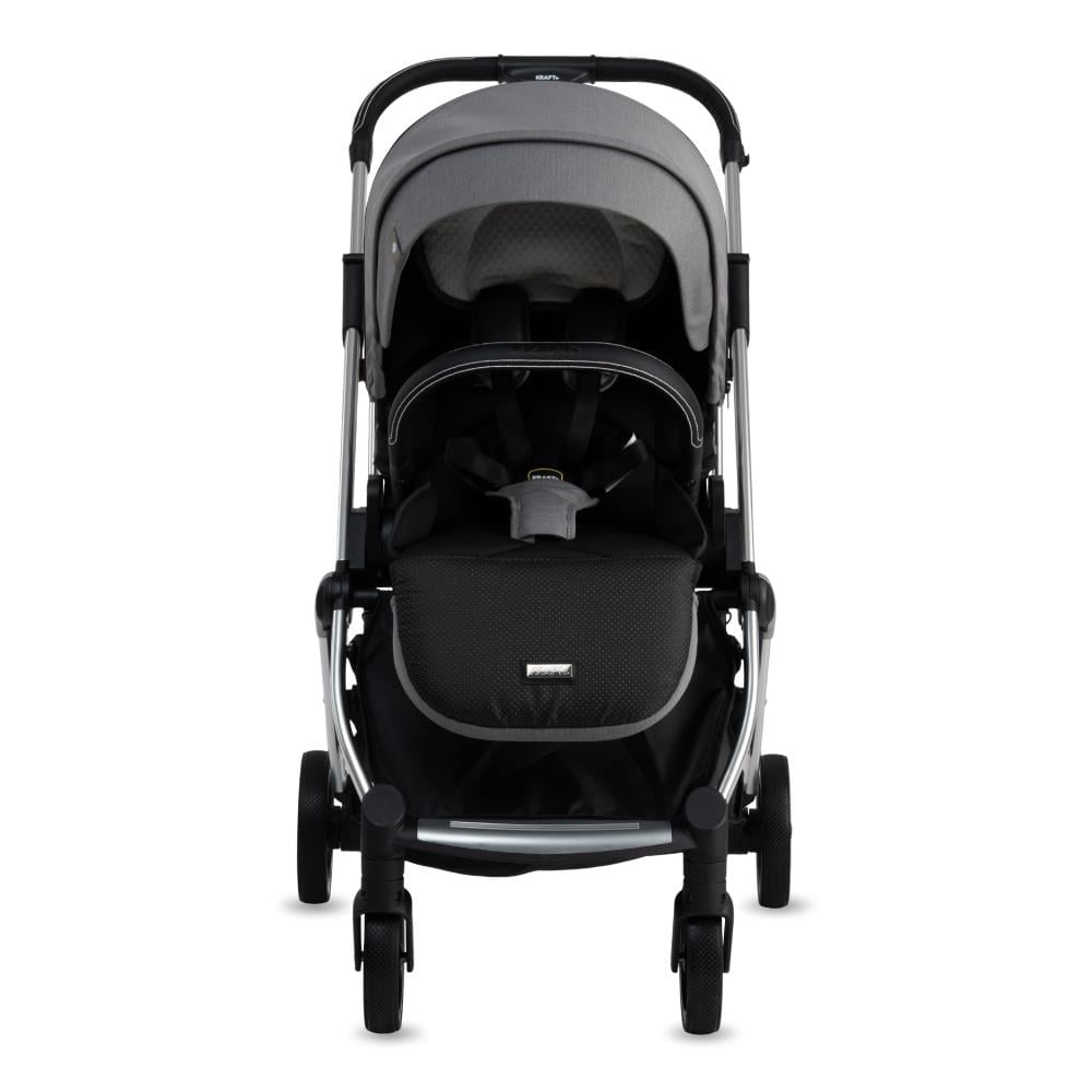 Kraft Slide i-Size Travel Sistem Bebek Arabası Gri