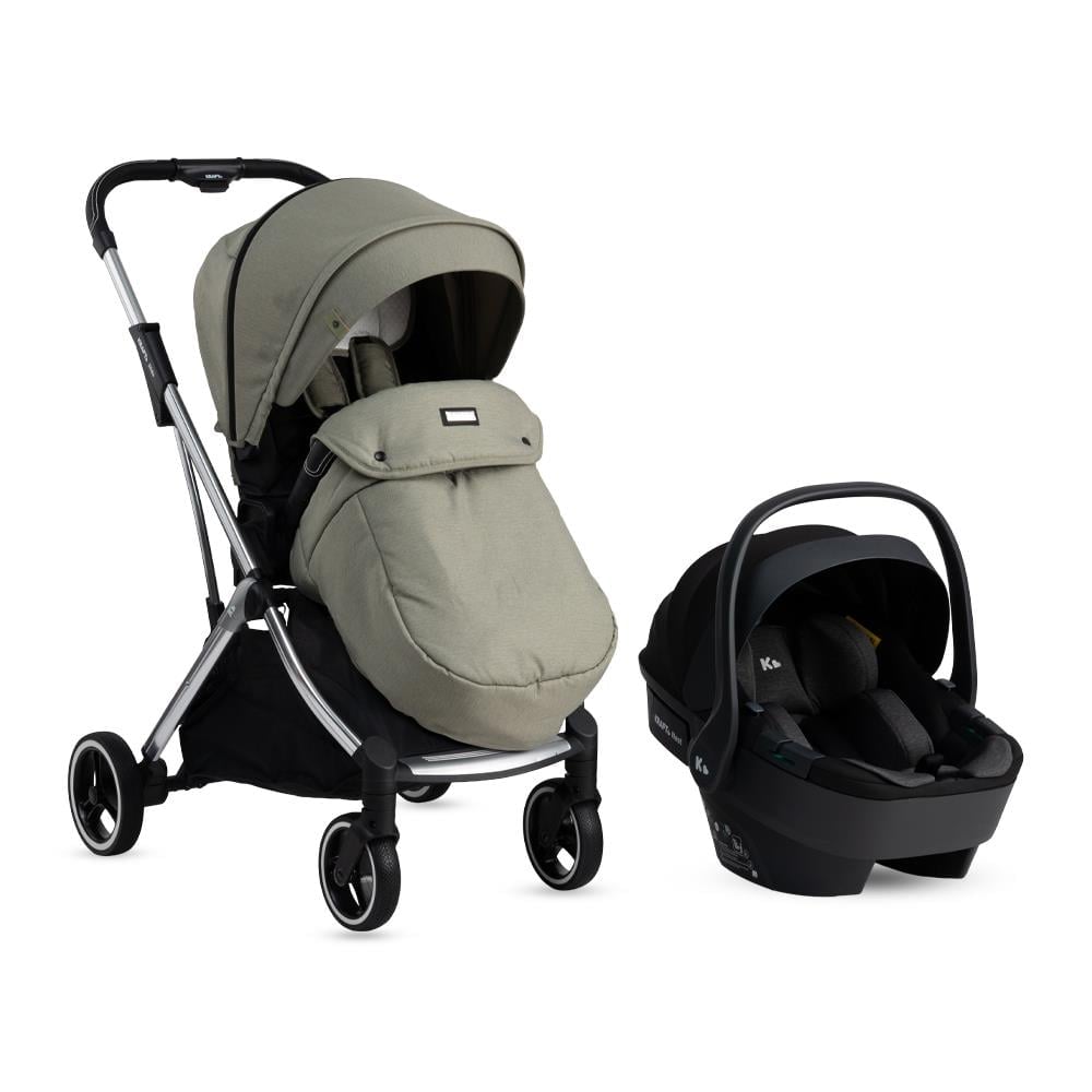 Kraft Slide i-Size Travel Sistem Bebek Arabası Yeşil