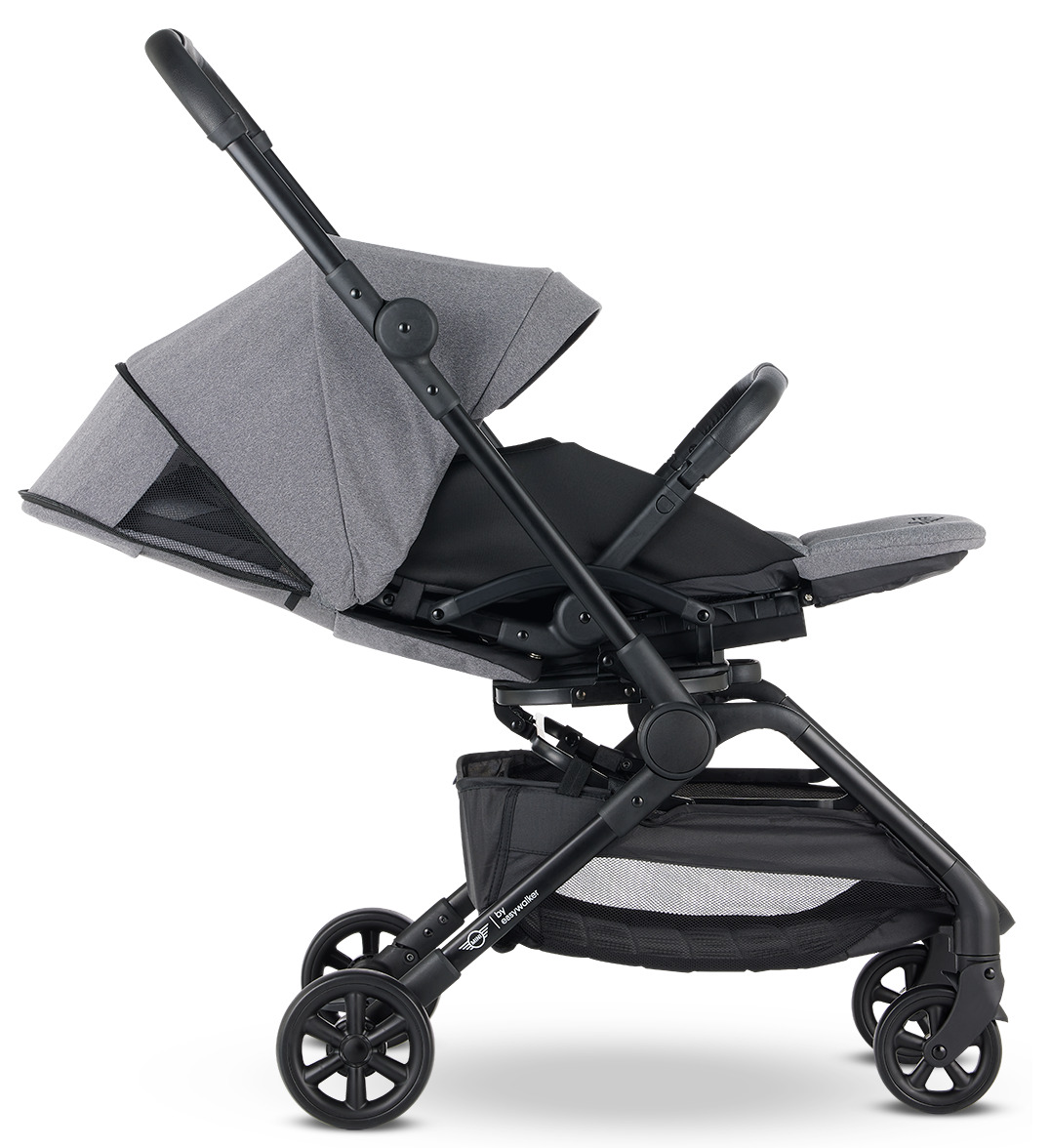 MINI by Easywalker Buggy TURN² Cosmo Travel Sistem Bebek Arabası Soho Grey
