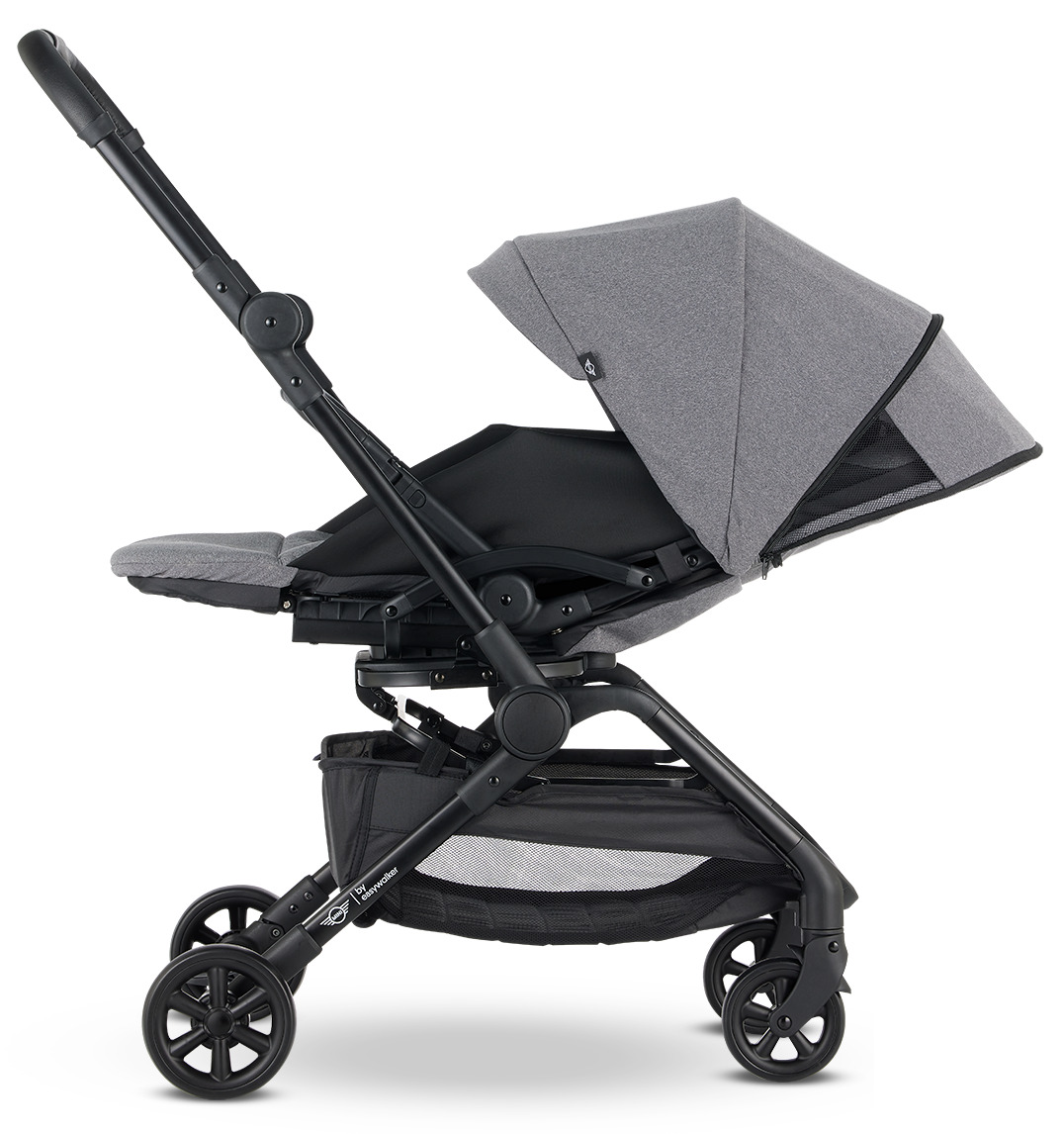 MINI by Easywalker Buggy TURN² Cosmo Travel Sistem Bebek Arabası Soho Grey
