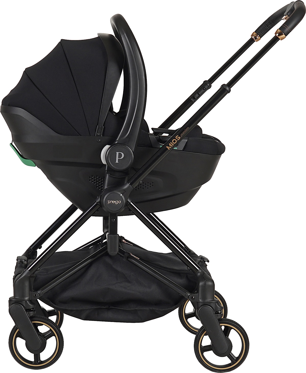 Prego Mios Premium I-Size Travel Sistem Bebek Arabası Yeşil