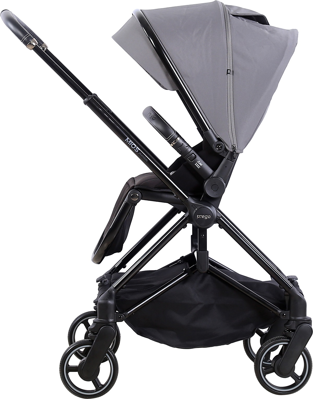 Prego Mios Premium I-Size Travel Sistem Bebek Arabası Gri