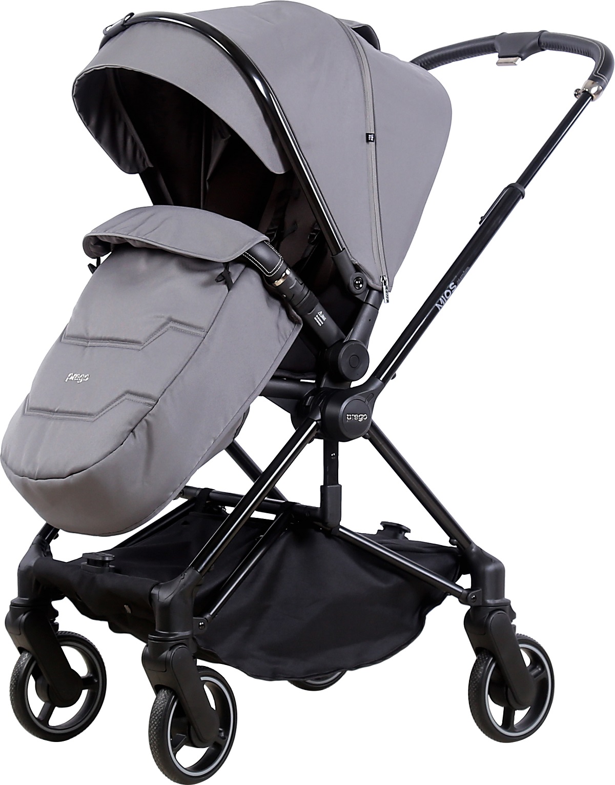 Prego Mios Premium I-Size Travel Sistem Bebek Arabası Gri
