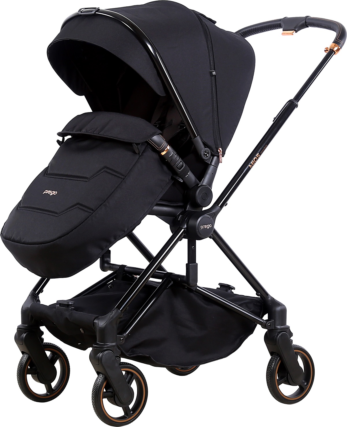 Prego Mios Premium I-Size Travel Sistem Bebek Arabası Siyah 