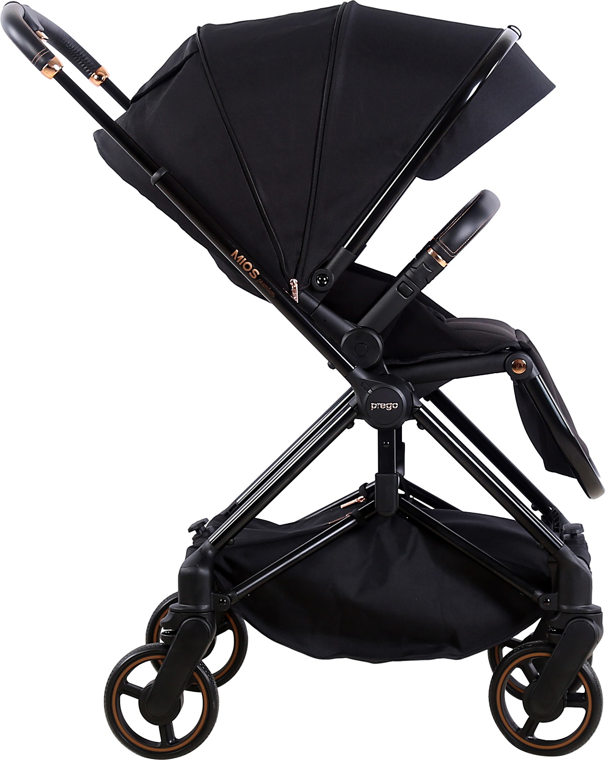 Prego Mios Premium I-Size Travel Sistem Bebek Arabası Siyah 