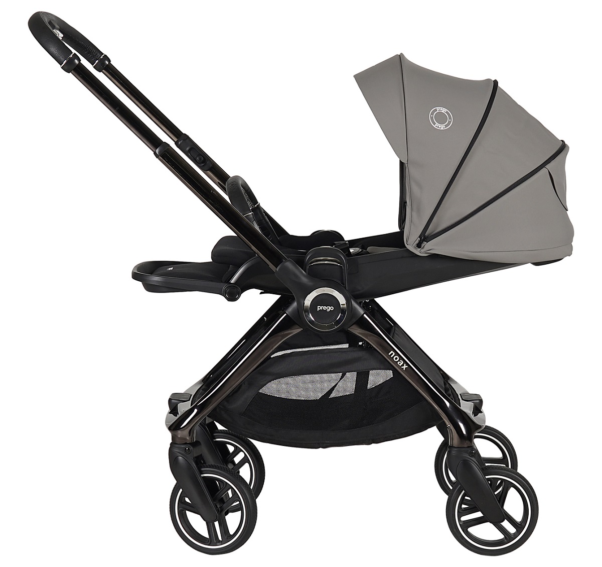 Prego Noax I-Size Travel Sistem Bebek Arabası Gri