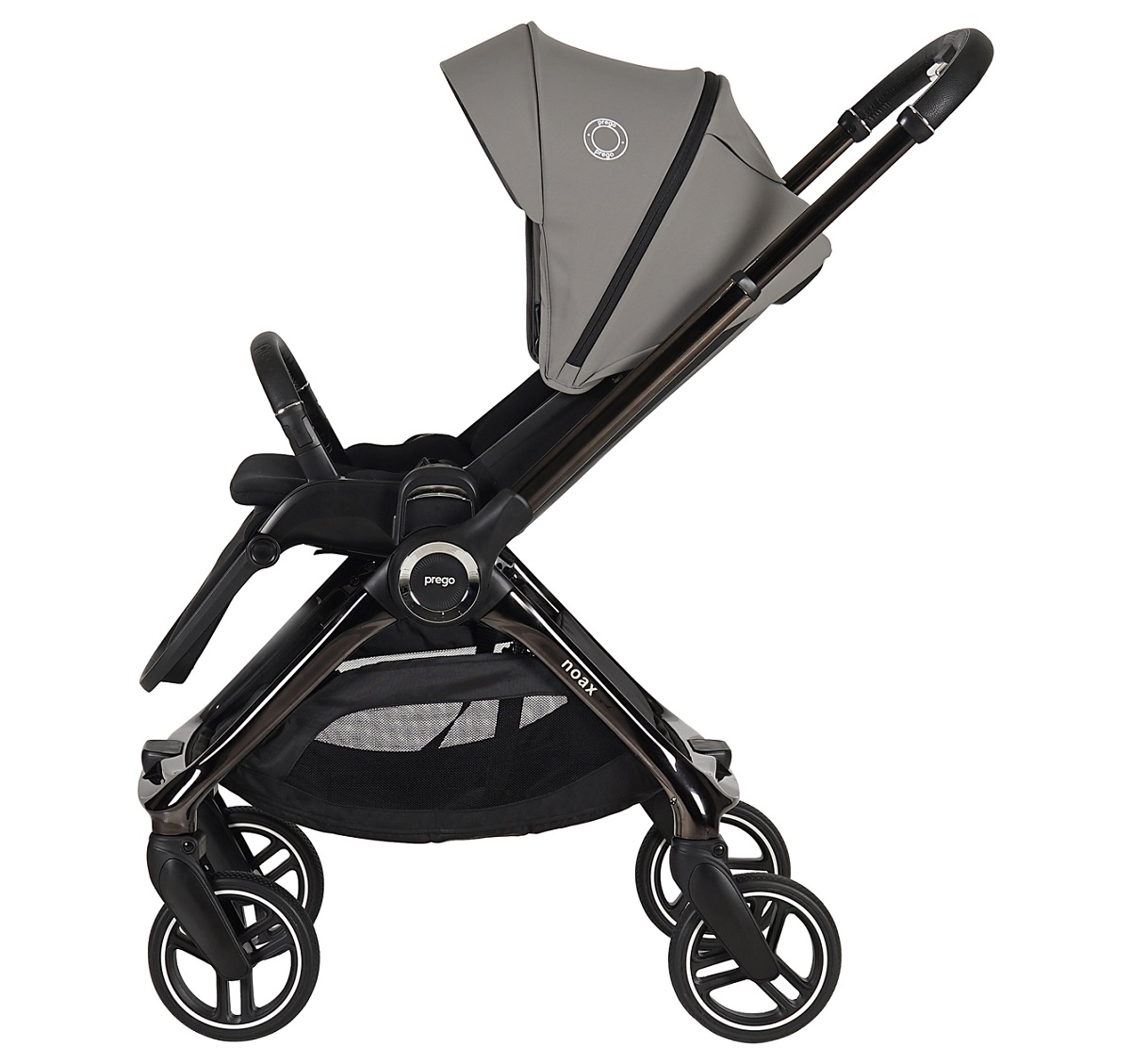 Prego Noax I-Size Travel Sistem Bebek Arabası Gri