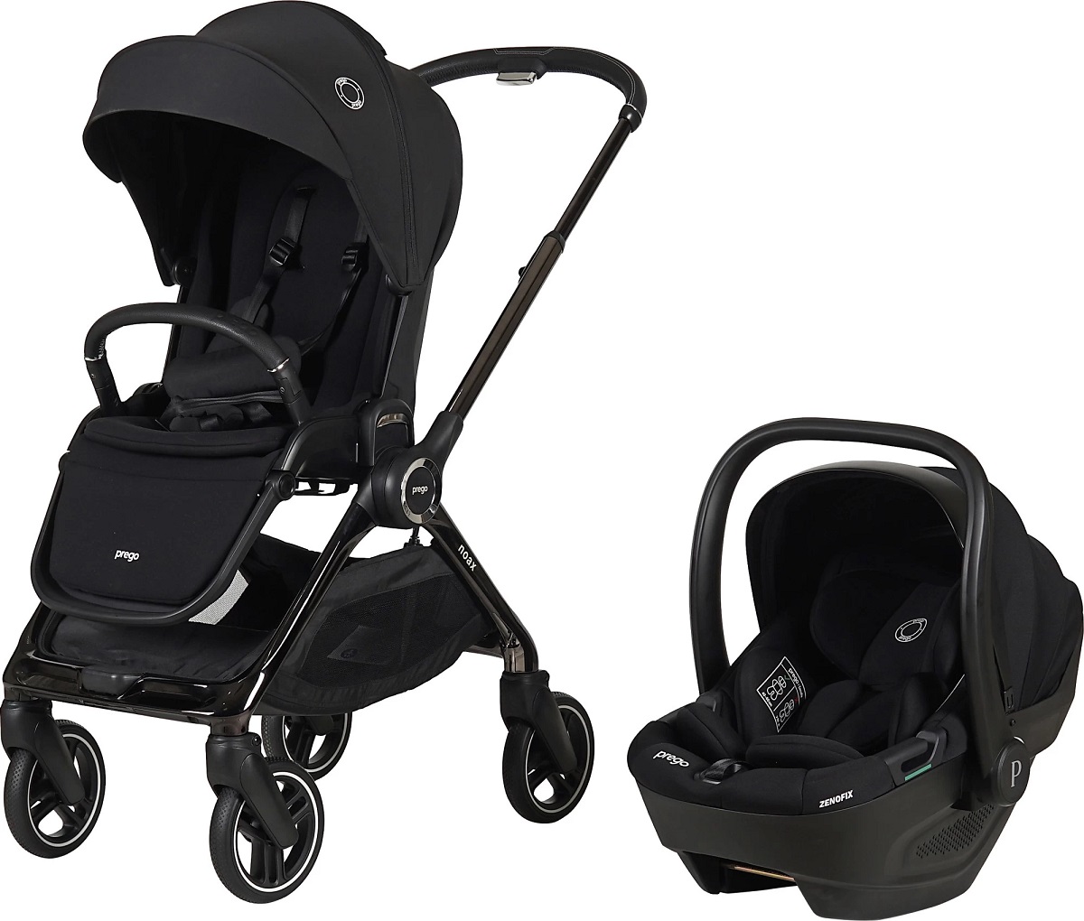 Prego Noax I-Size Travel Sistem Bebek Arabası Siyah
