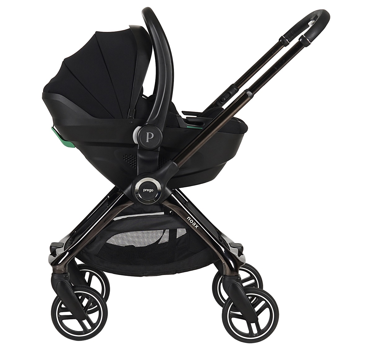 Prego Noax I-Size Travel Sistem Bebek Arabası Siyah