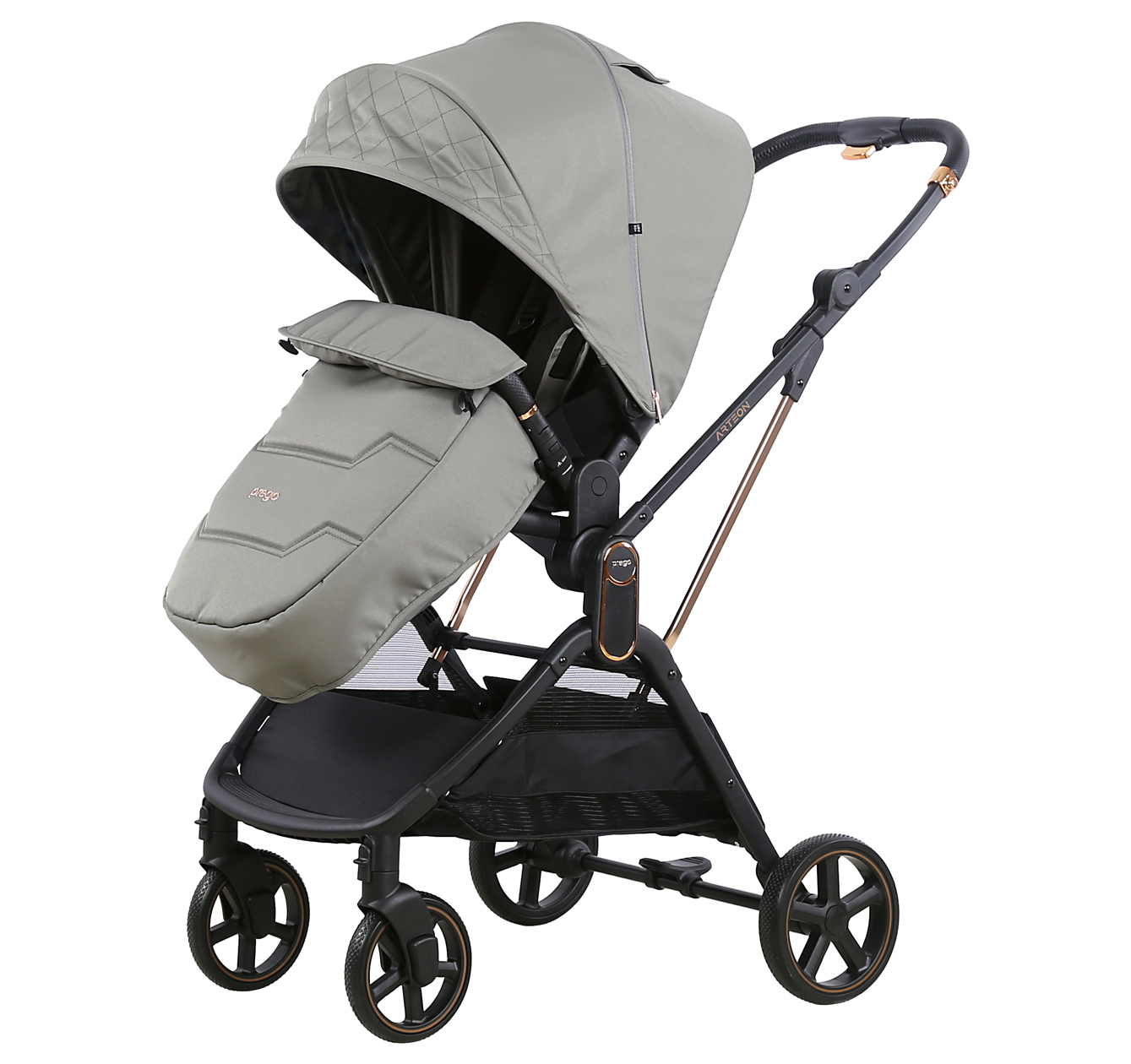 Prego Arteon I-SIZE Travel Sistem Bebek Arabası Yeşil