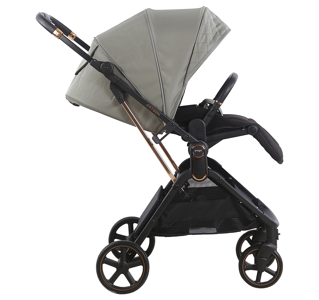 Prego Arteon I-SIZE Travel Sistem Bebek Arabası Yeşil