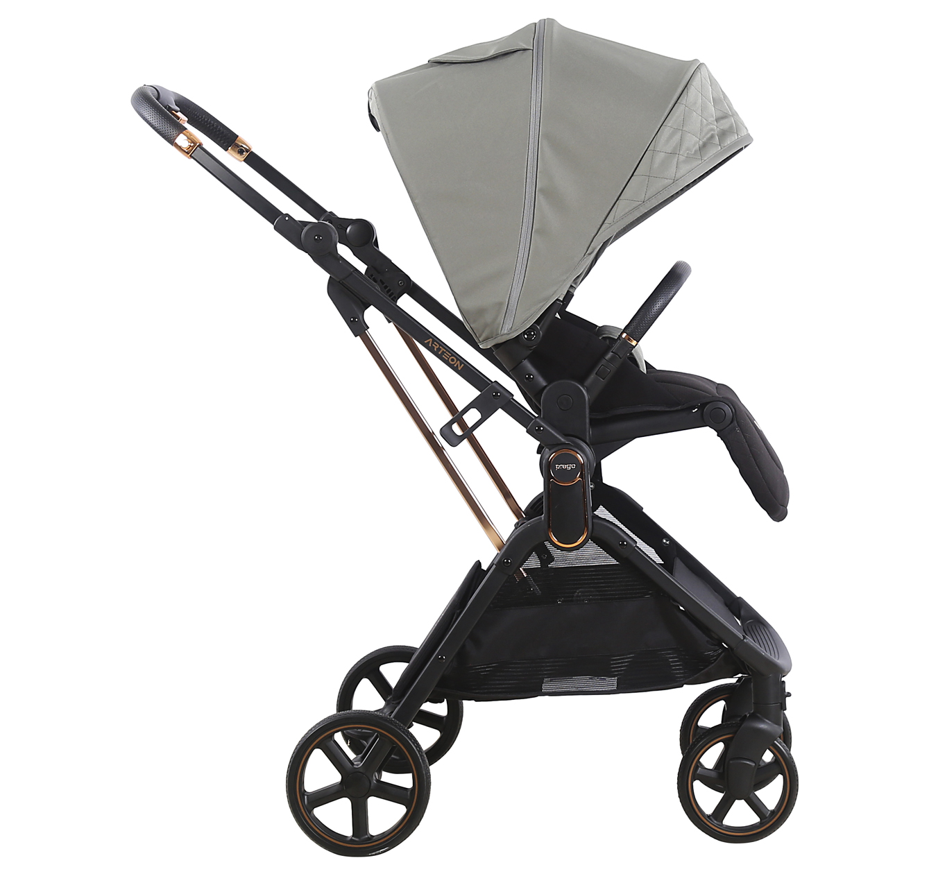 Prego Arteon I-SIZE Travel Sistem Bebek Arabası Yeşil