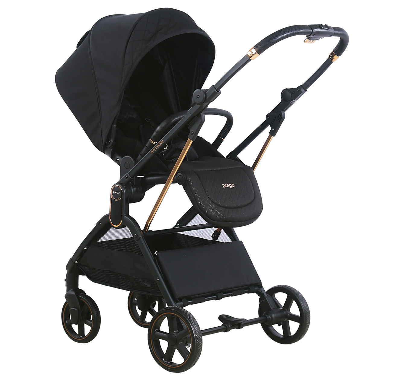 Prego Arteon I-SIZE Travel Sistem Bebek Arabası Siyah