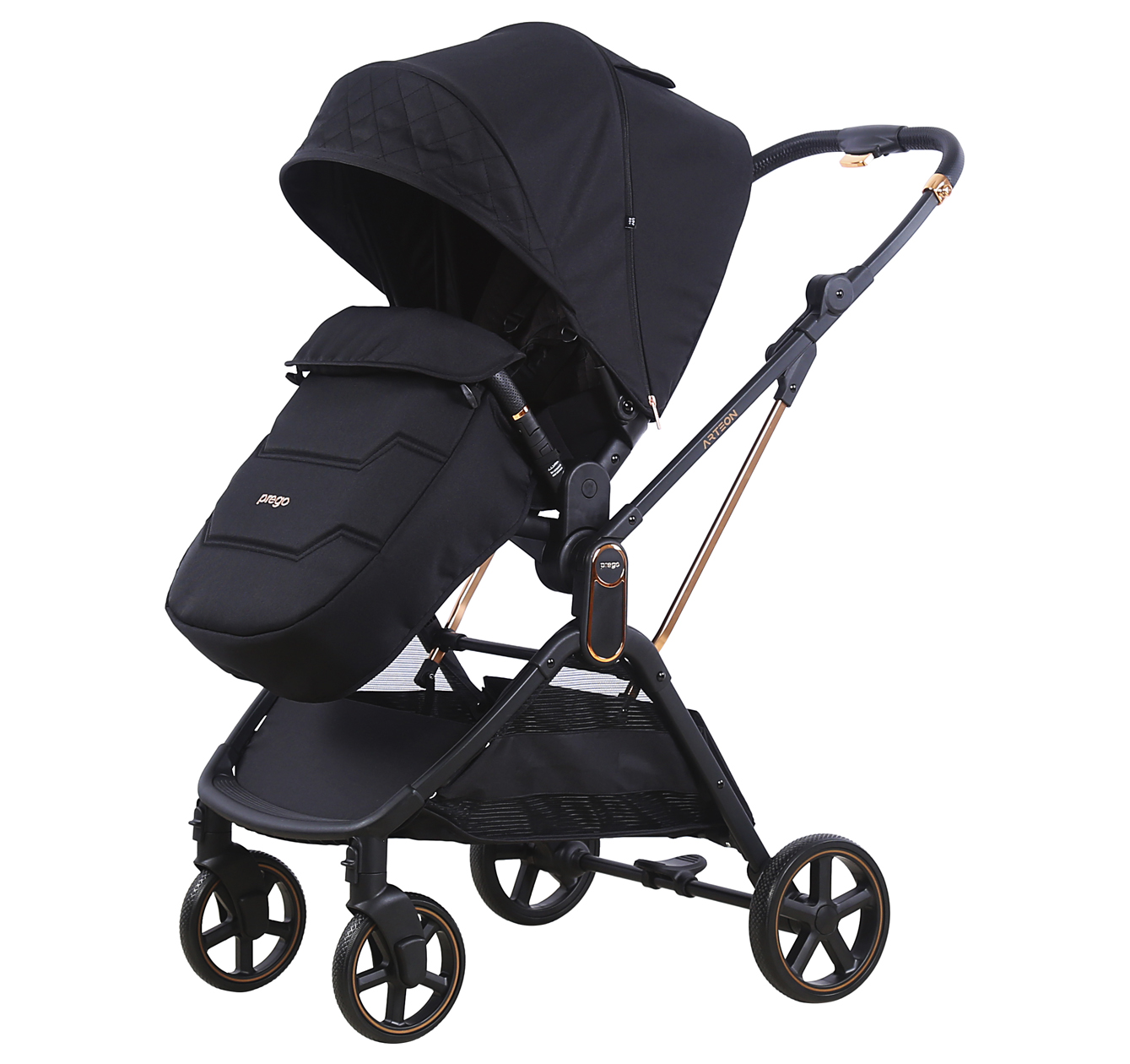 Prego Arteon I-SIZE Travel Sistem Bebek Arabası Siyah