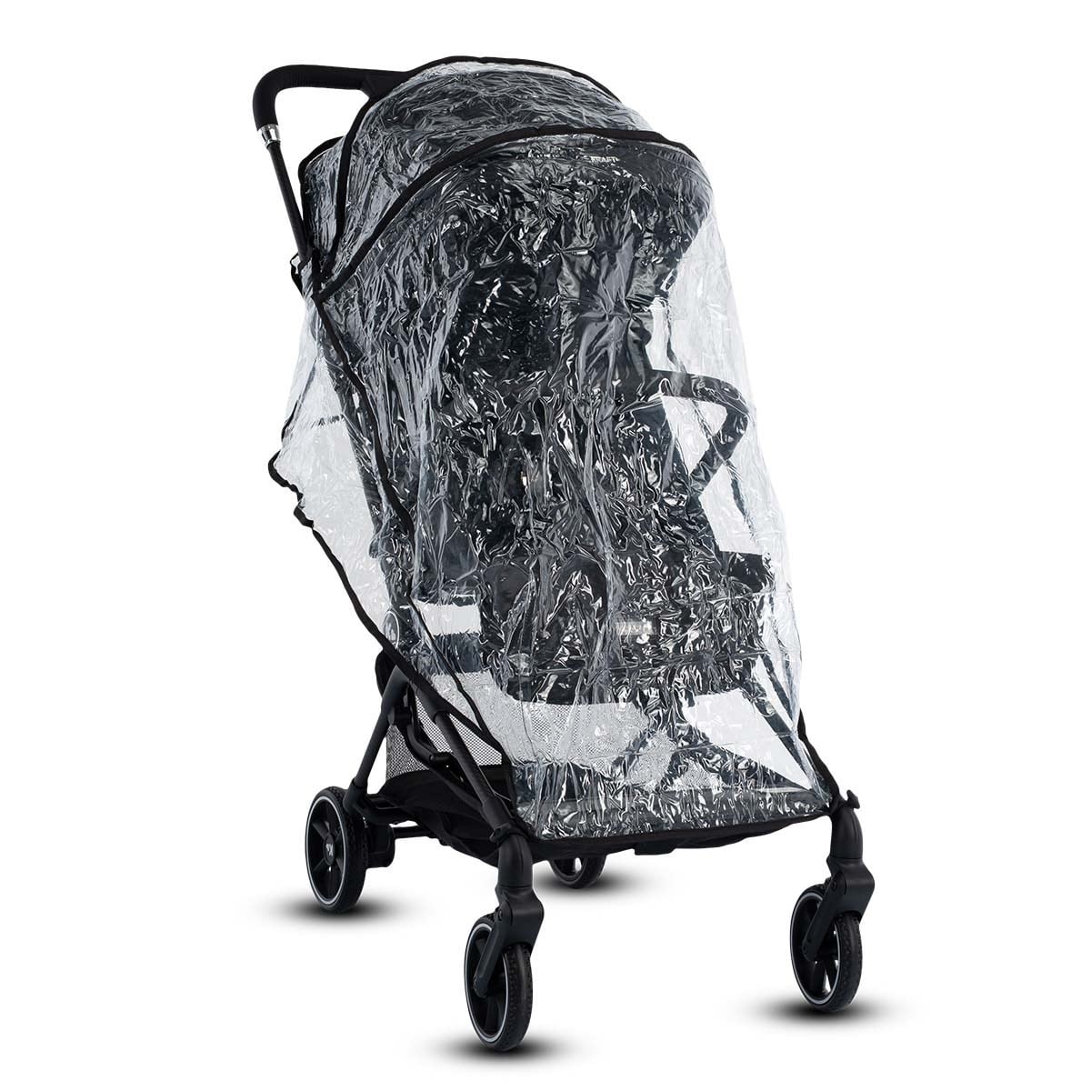 Kraft Carbon Kabin Boy  Bebek Arabası Siyah Silver