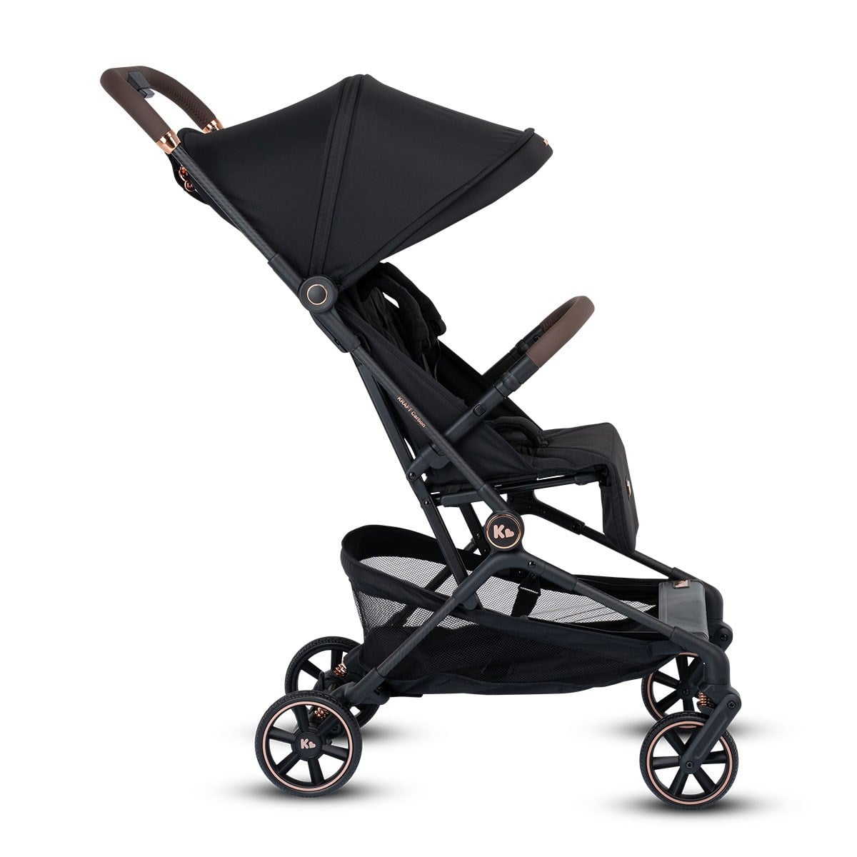 Kraft Carbon Kabin Boy  Bebek Arabası Siyah Gold