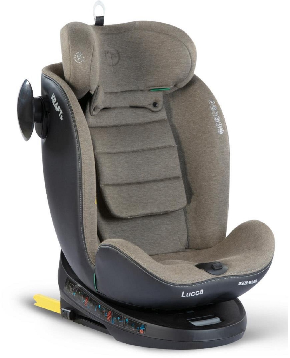 Kraft Lucca i-size 0-36 Kg 360 dönebilen Oto Koltuğu Haki