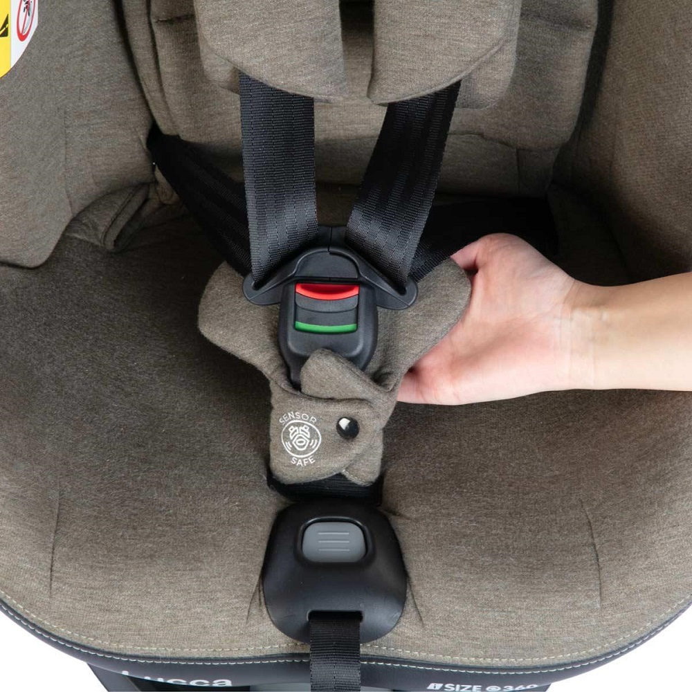 Kraft Lucca i-size 0-36 Kg 360 dönebilen Oto Koltuğu Haki
