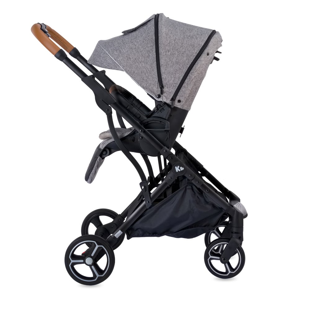 Kraft Juno i-Size Travel Sistem Bebek Arabası Koyu Gri