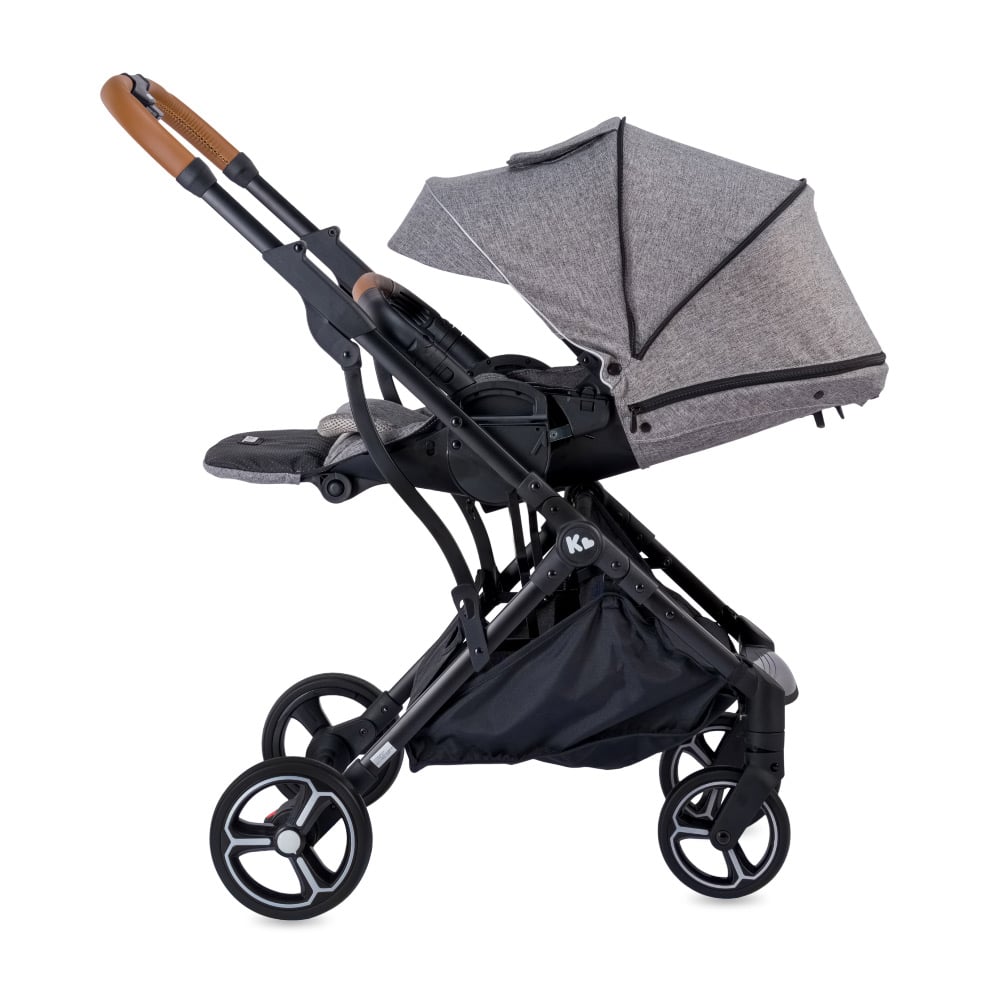 Kraft Juno i-Size Travel Sistem Bebek Arabası Koyu Gri