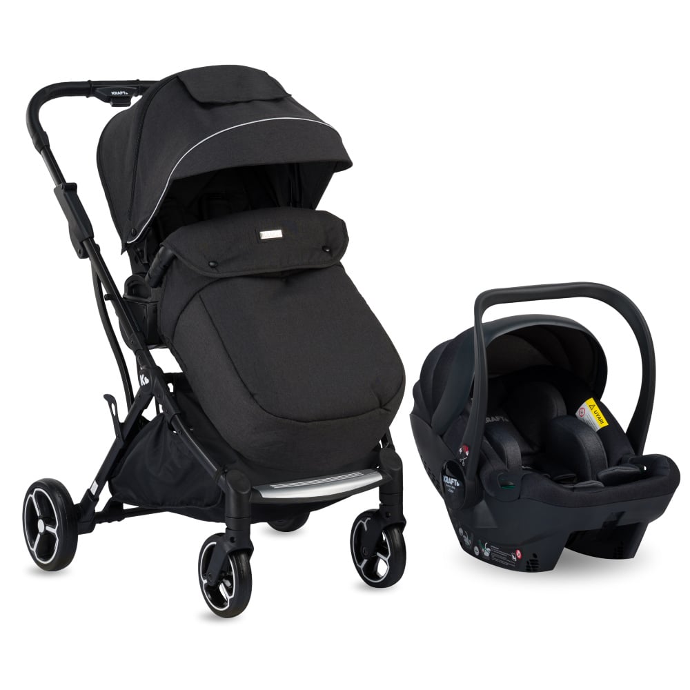 Kraft Juno i-Size Travel Sistem Bebek Arabası Siyah