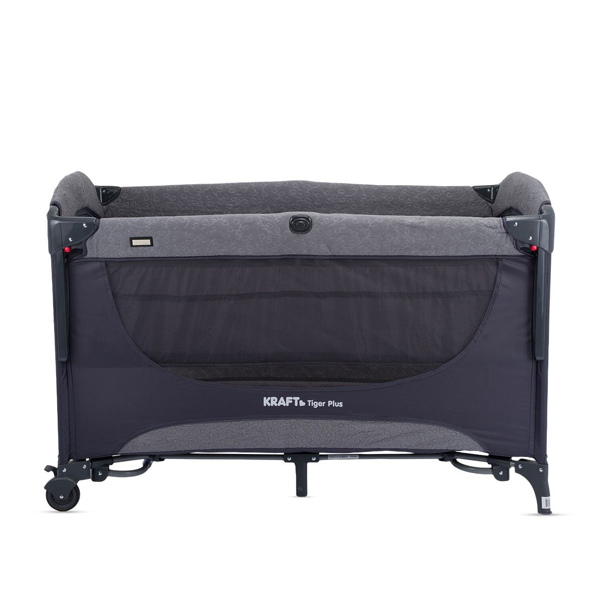 Kraft Tiger Plus Anne Yanı Oyun Parkı 70x120 cm Gri