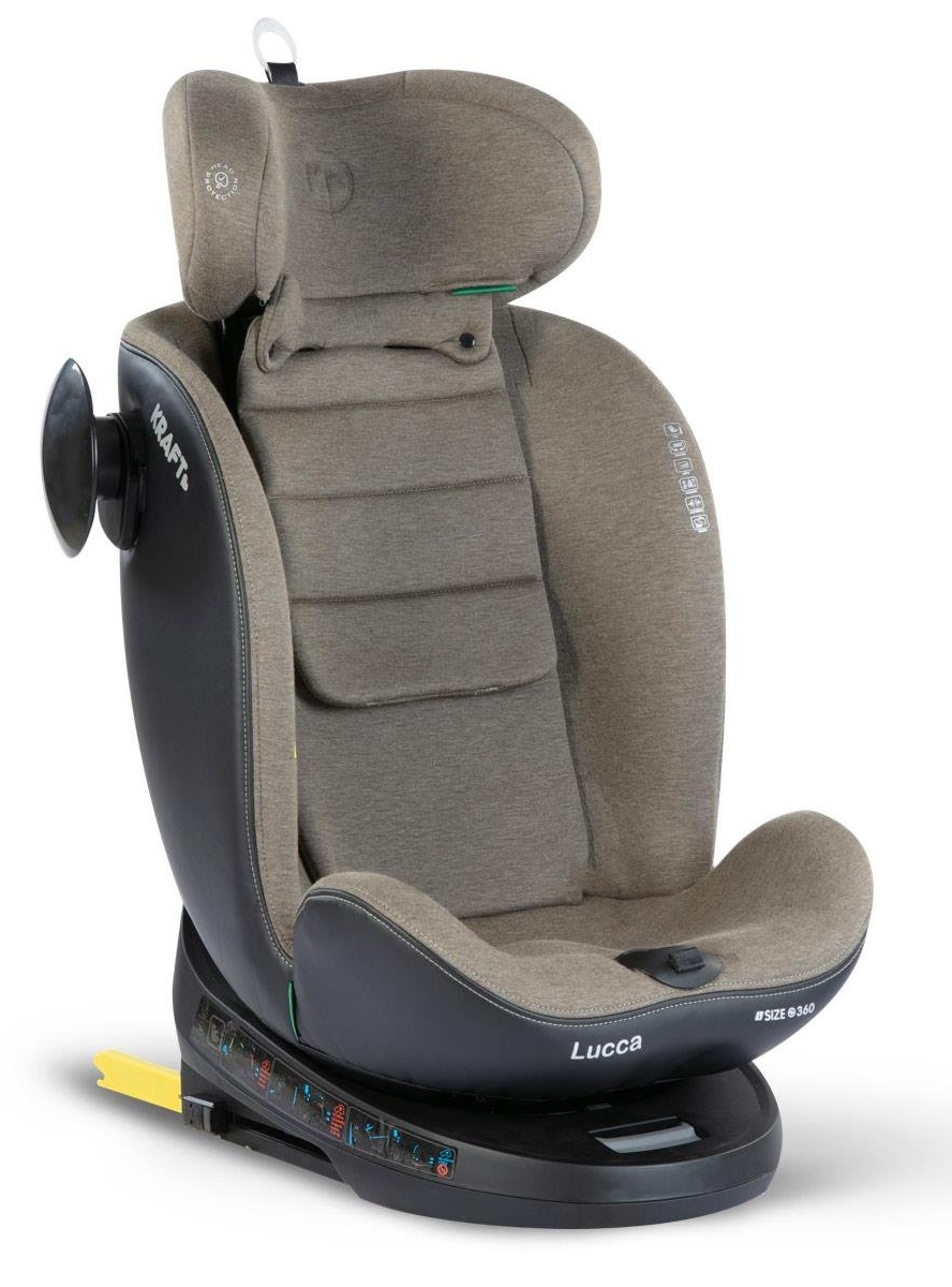 Kraft Lucca i-size Kg 360 dönebilen Oto Koltuğu Gri