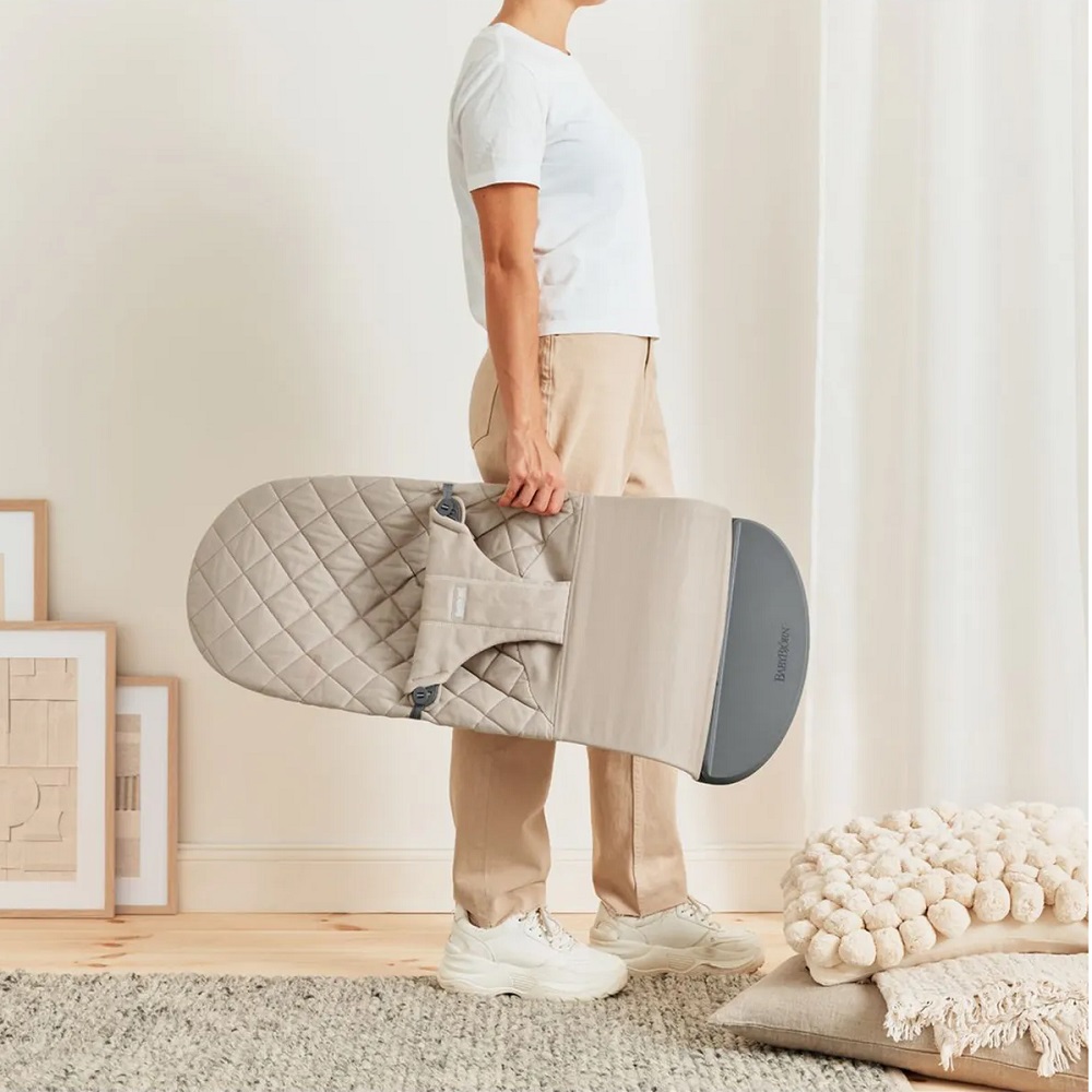 BabyBjörn Balance Bliss Ana Kucağı Cotton Sand Grey