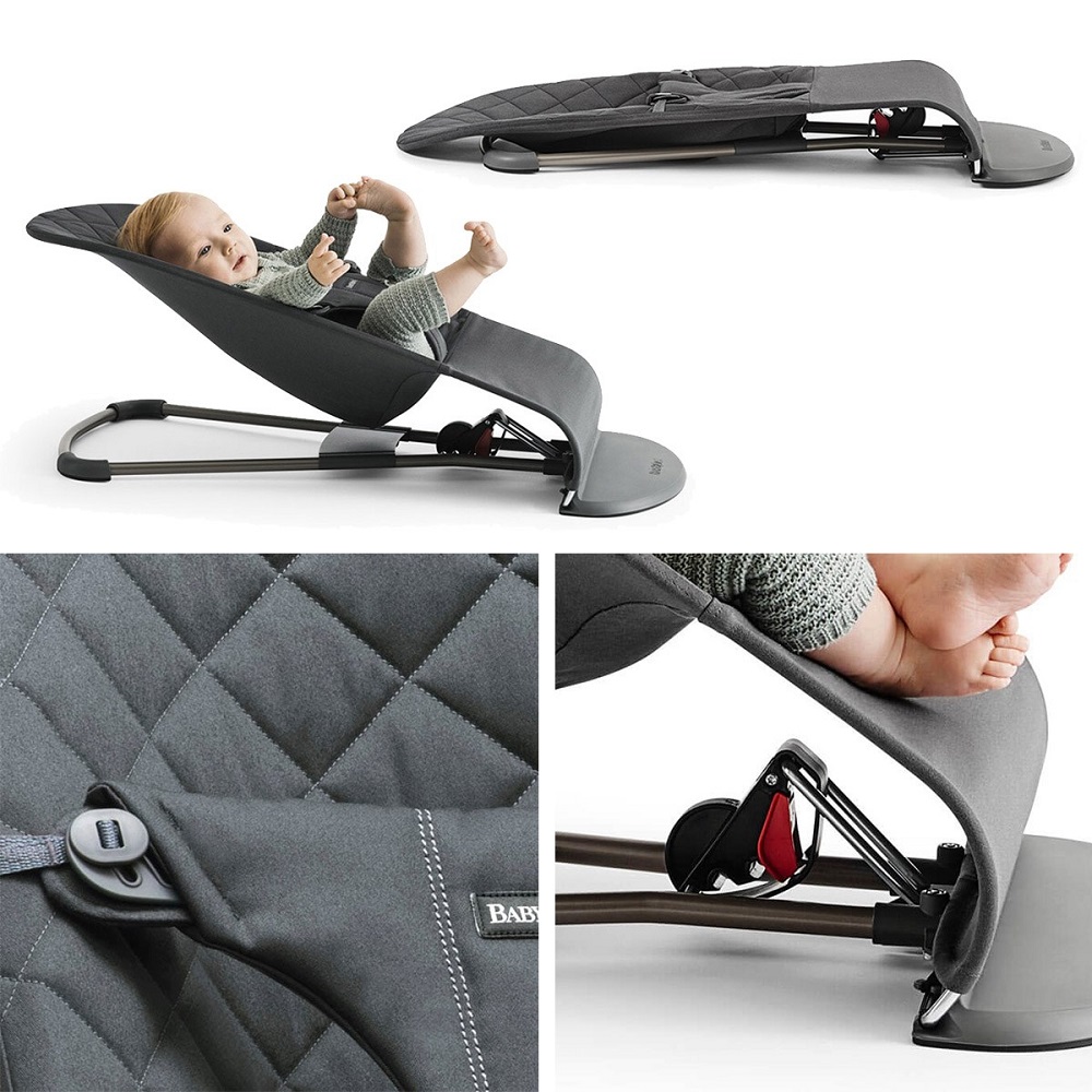 BabyBjörn Balance Bliss Ana Kucağı Cotton Anthracite