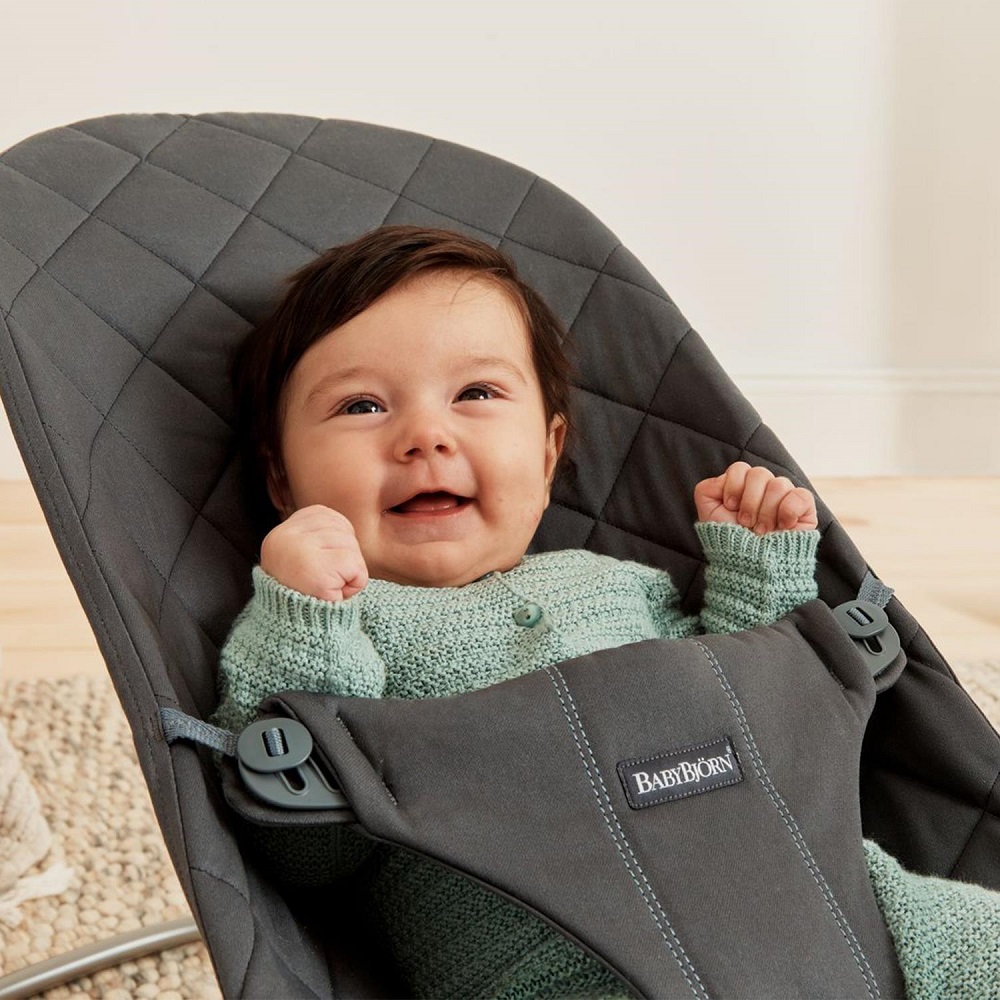 BabyBjörn Balance Bliss Ana Kucağı Cotton Anthracite