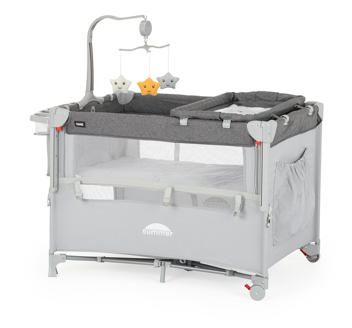 Kanz Summer Anne Yanı Park Yatak Bej Gri