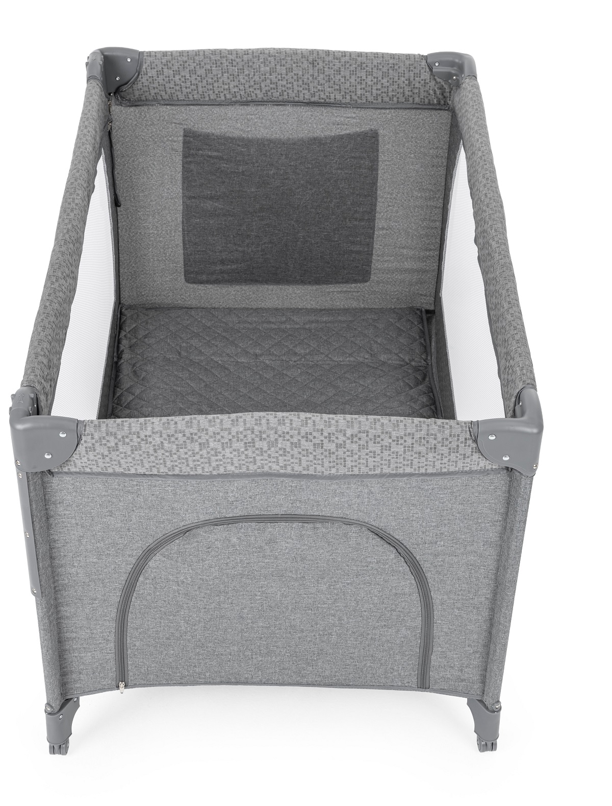 Kanz Momside Anne Yanı Park Yatak Oyun Parkı Gri