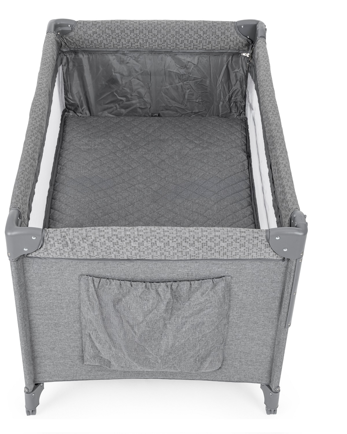 Kanz Momside Anne Yanı Park Yatak Oyun Parkı Gri
