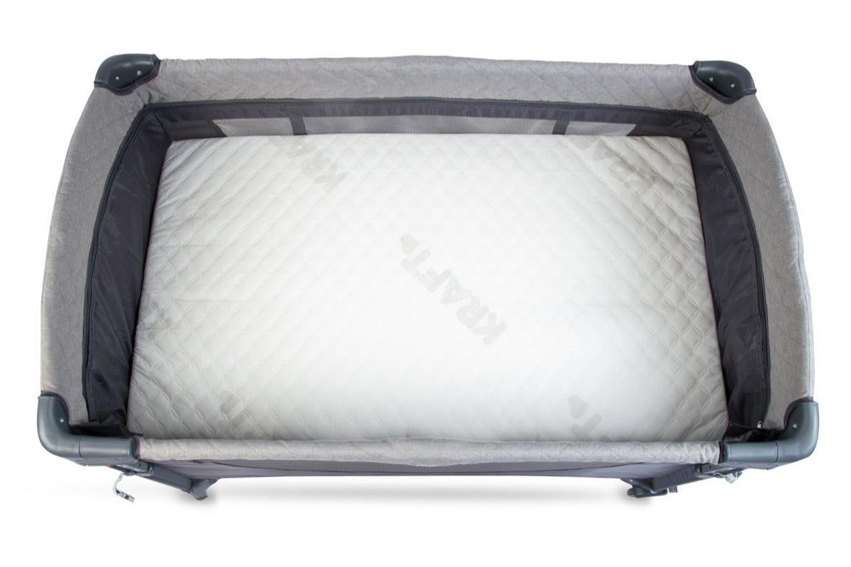 Kraft Denver PR Anne Yanı Oyun Parkı 63x105 cm Koyu Gri