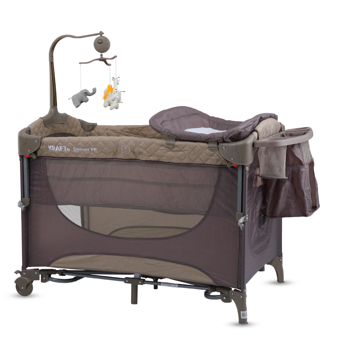 Kraft Denver PR Anne Yanı Oyun Parkı 63x105 cm Bej