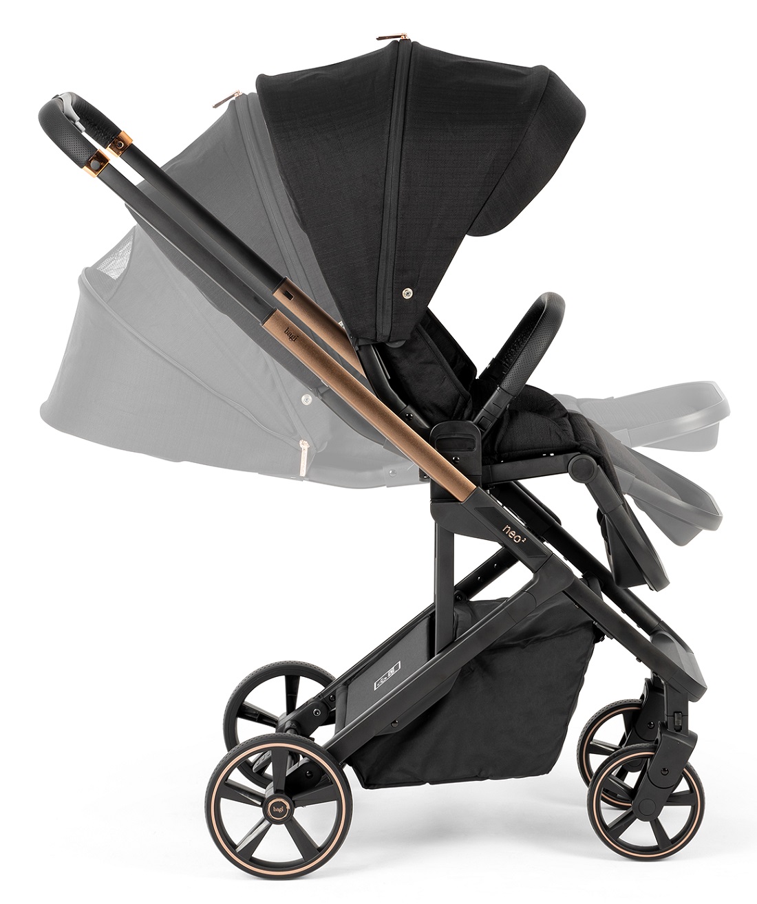 Bagi Neo 2 Travel Sistem Bebek Arabası Siyah