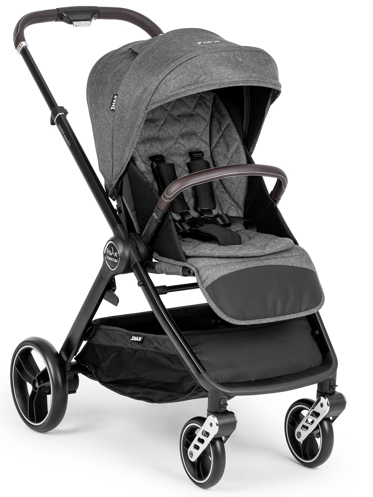 Kanz x-Go Ultimate Travel Sistem Bebek Arabası Silver Gri