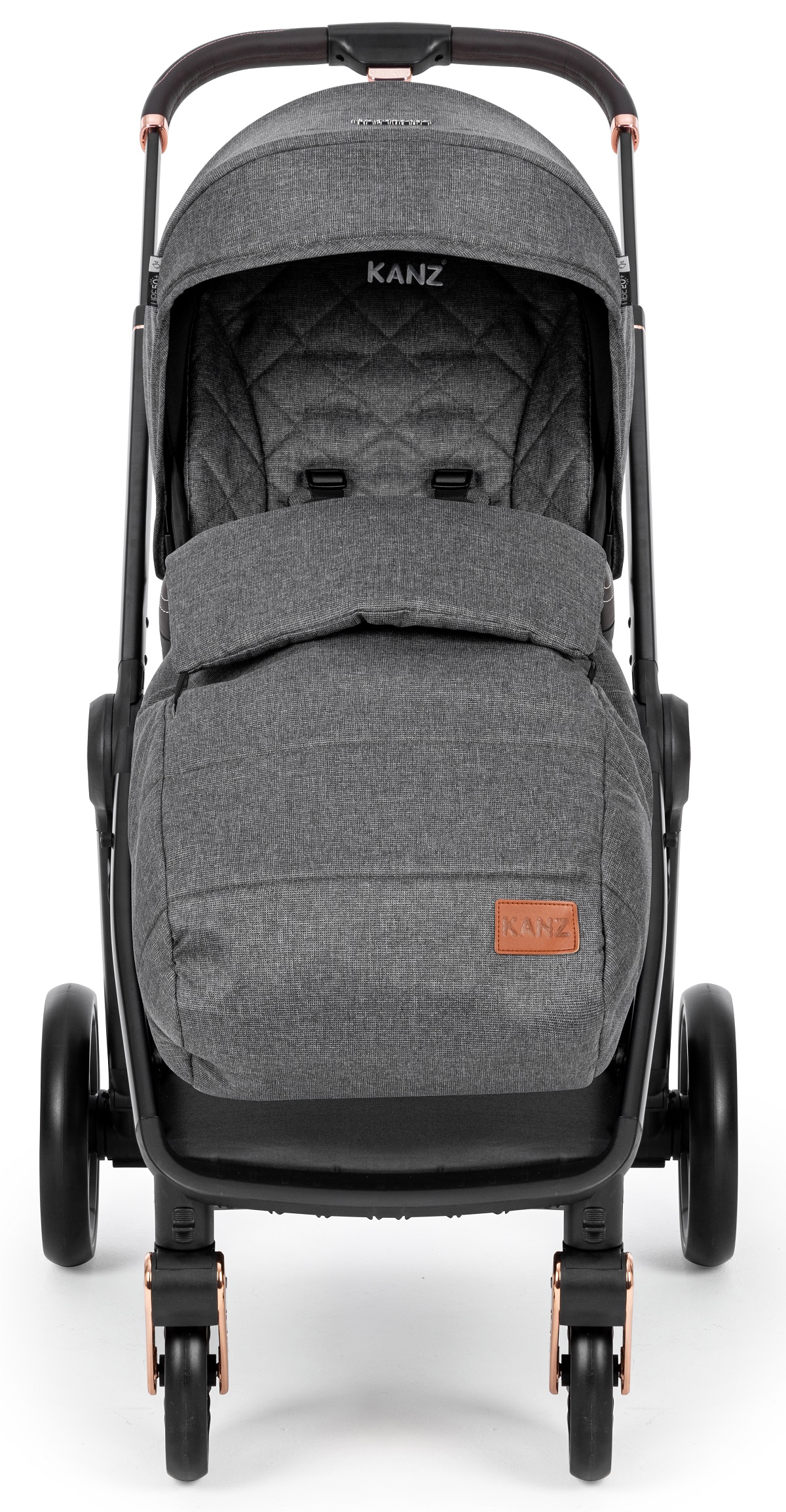 Kanz x-Go Ultimate Travel Sistem Bebek Arabası Silver Gri