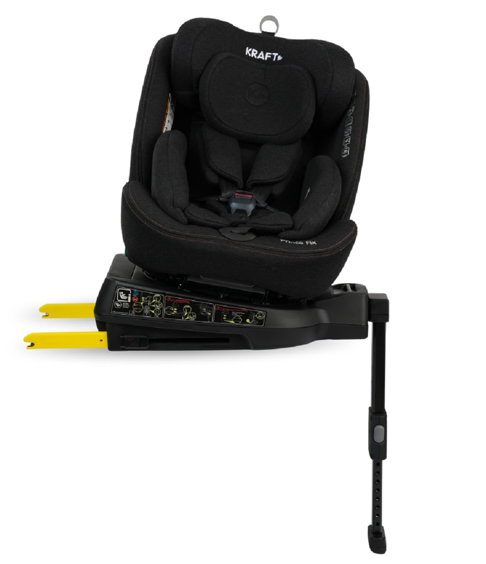 Kraft Prince Fix İ-size (40-150 Cm) 0-36 Kg Oto Koltuğu Siyah