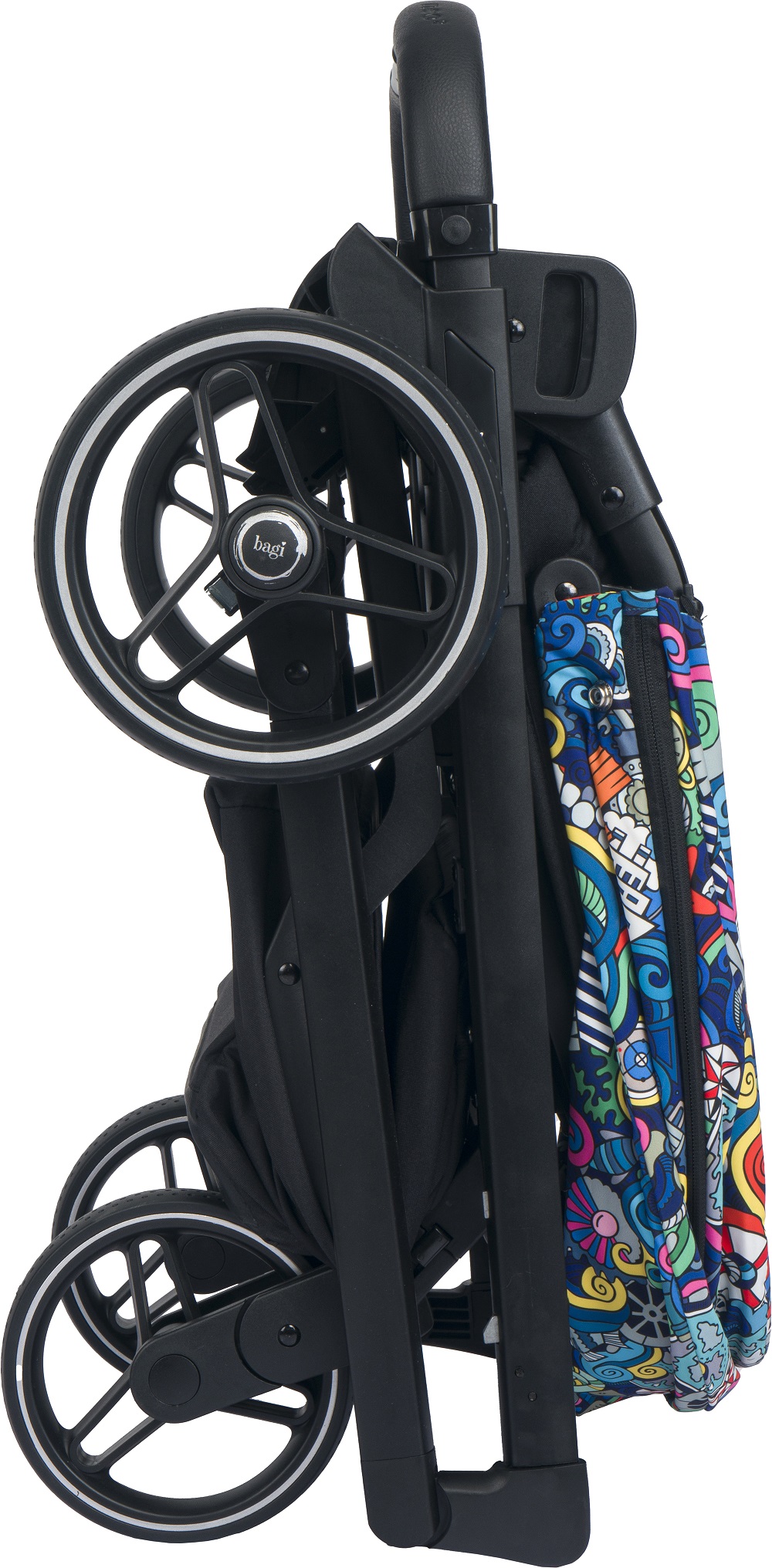Bagi Neo 2 Tek Elle Kapanıp Açılabilen Çift Yönlu Bebek Arabası Multicolor
