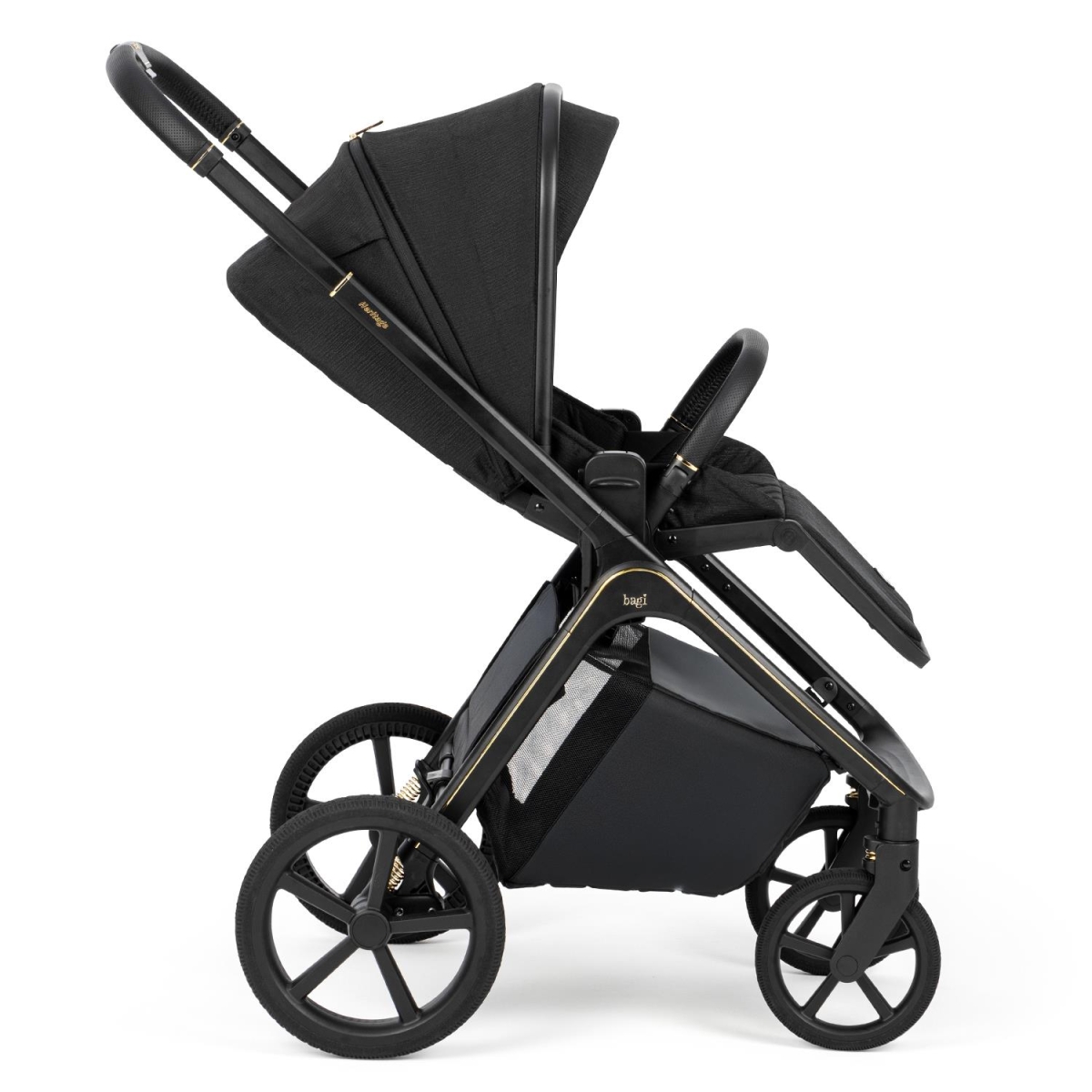 Bagi Heritage Travel Sistem Bebek Arabası Black