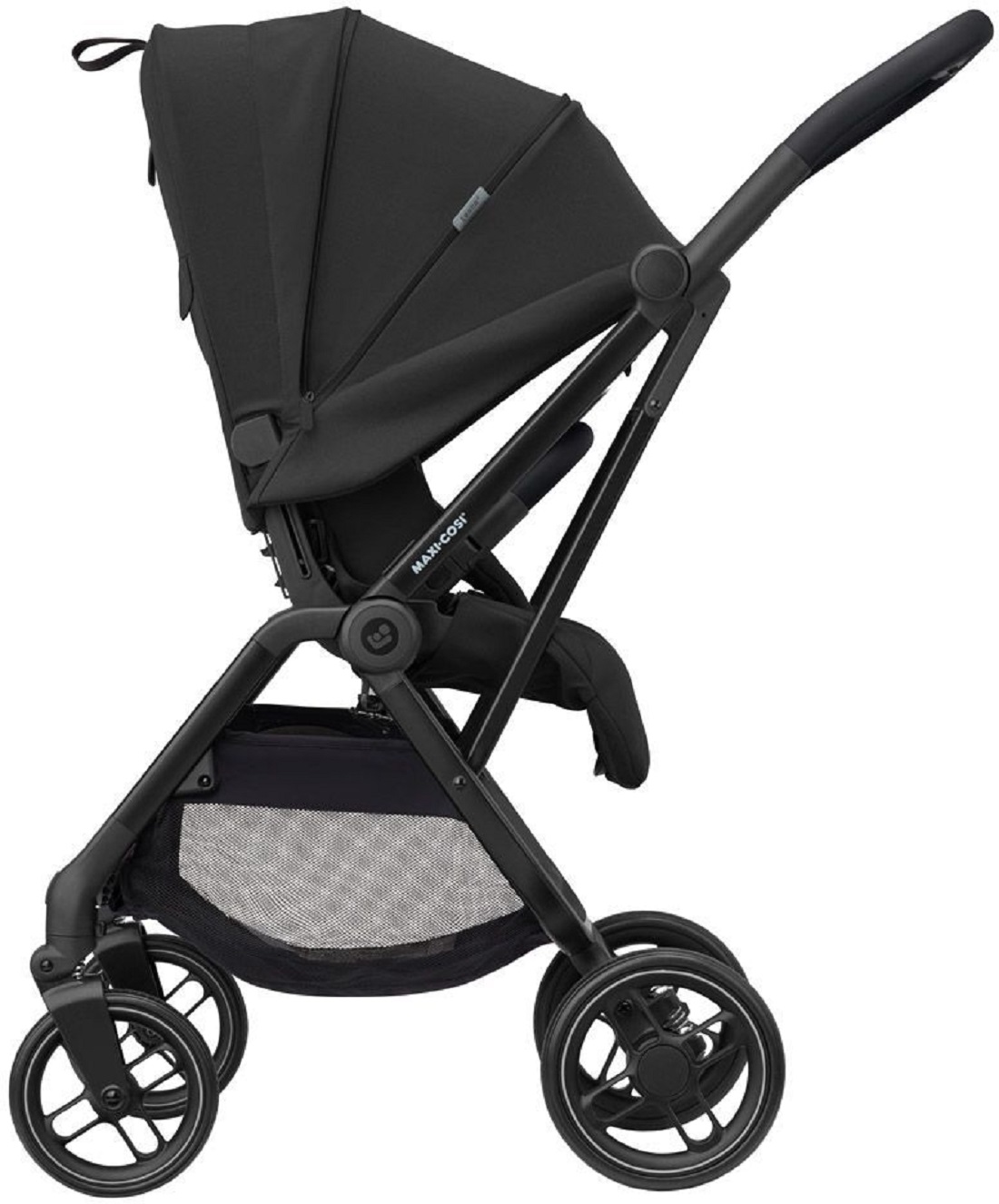 Maxi Cosi Leona2 Cabriofix I-Size Tek Elle Katlanabilen Çift Yönlü Seyahat Sistem Bebek Arabası Black