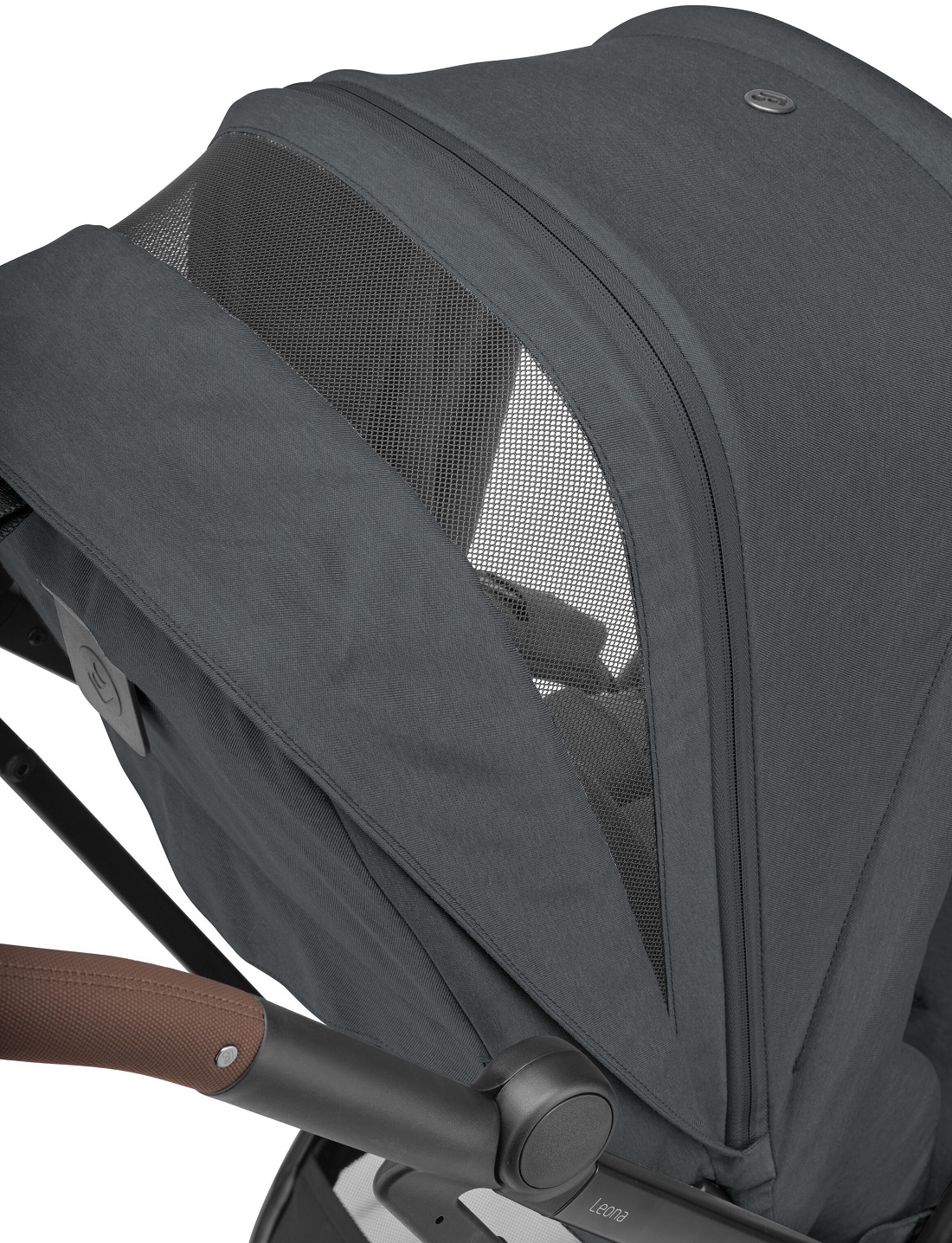 Maxi Cosi Leona2 Cabriofix I-Size Tek Elle Katlanabilen Çift Yönlü Seyahat Sistem Bebek Arabası Graphite