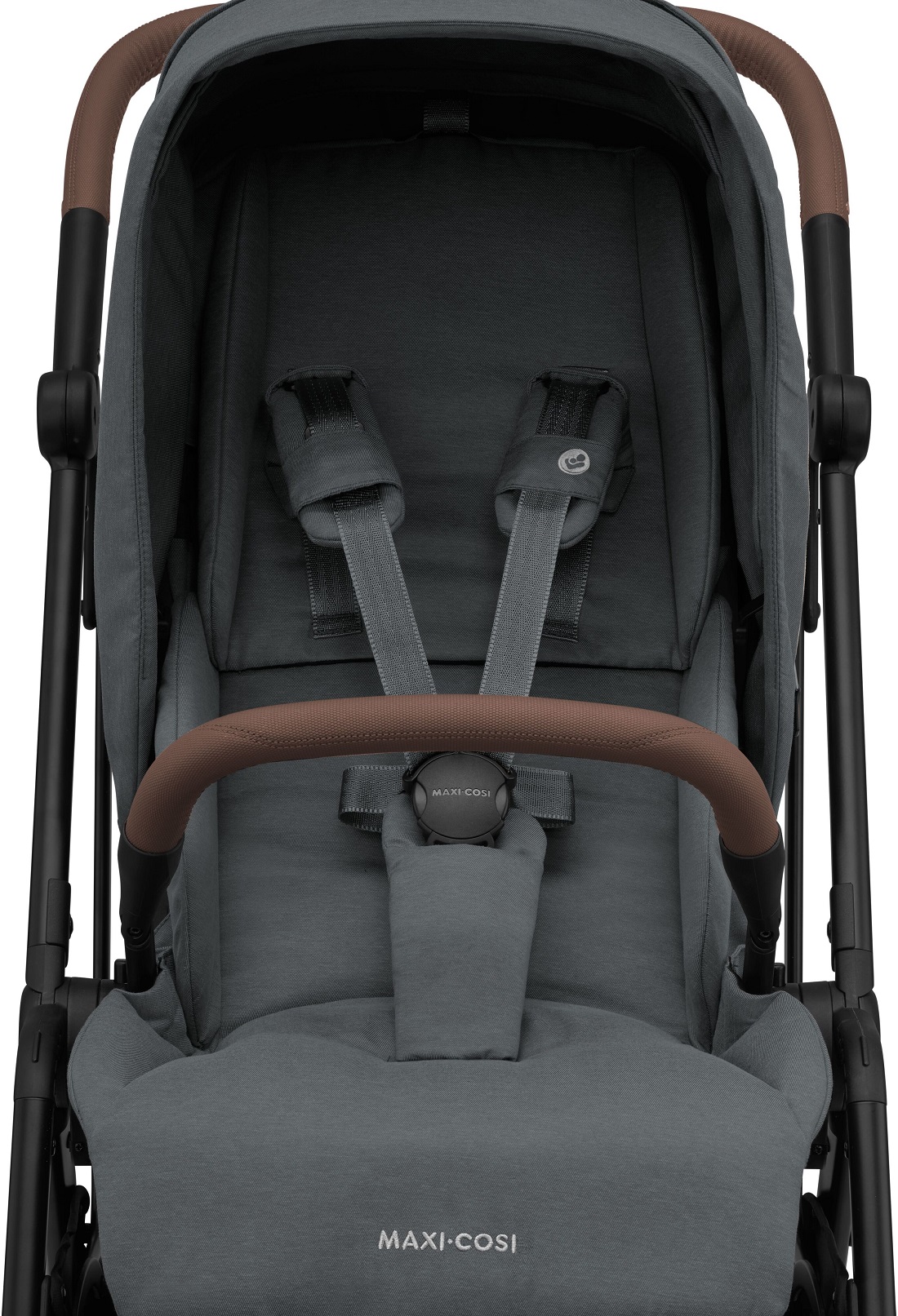 Maxi Cosi Leona2 Cabriofix I-Size Tek Elle Katlanabilen Çift Yönlü Seyahat Sistem Bebek Arabası Graphite