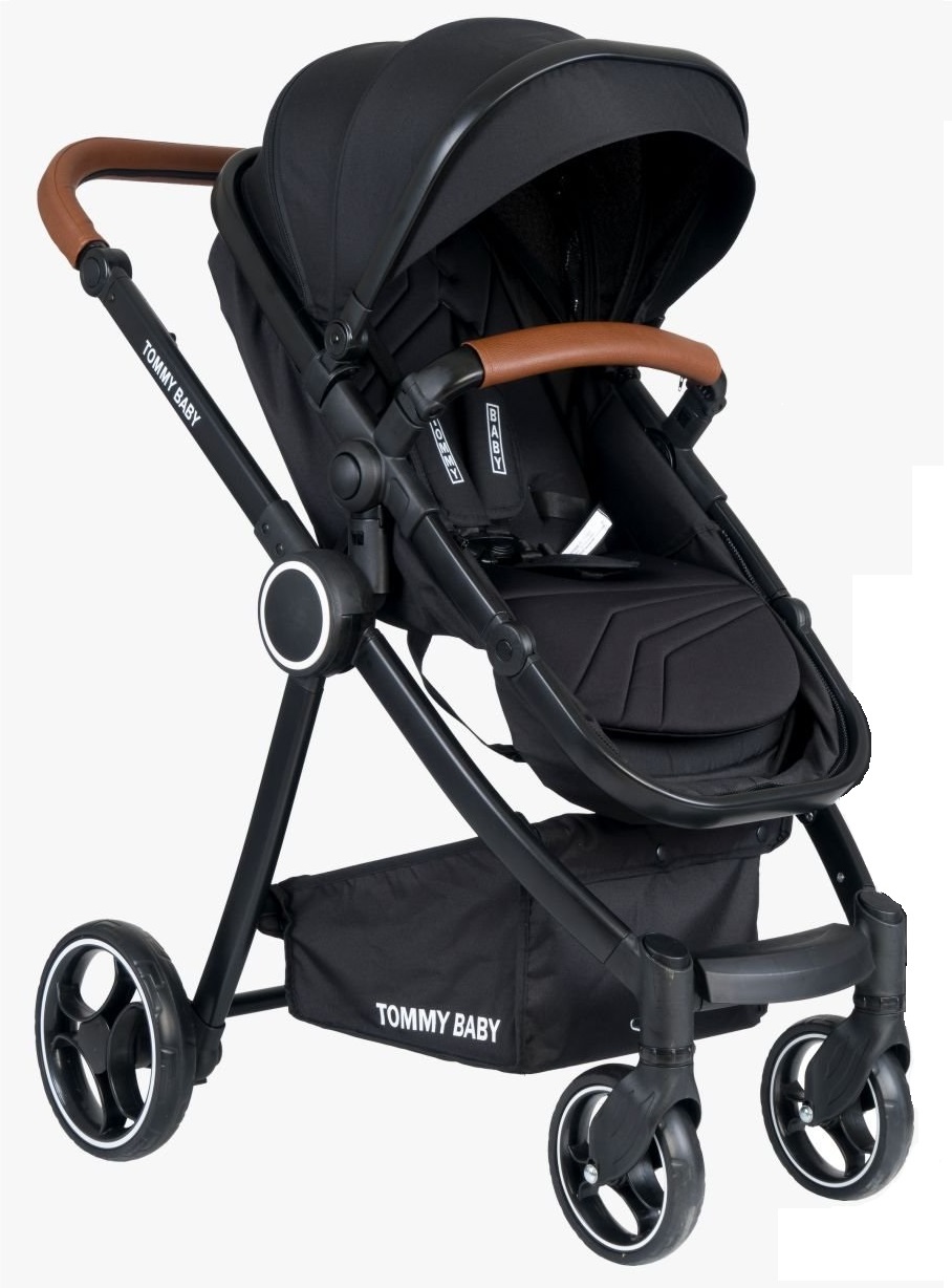 Tommybaby Black  Travel Sistem Bebek Arabası VİP 2022