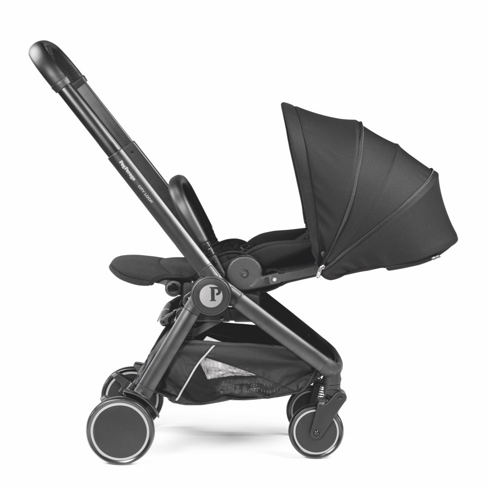 Peg Perego City Loop Travel Sistem Bebek Arabası True Black